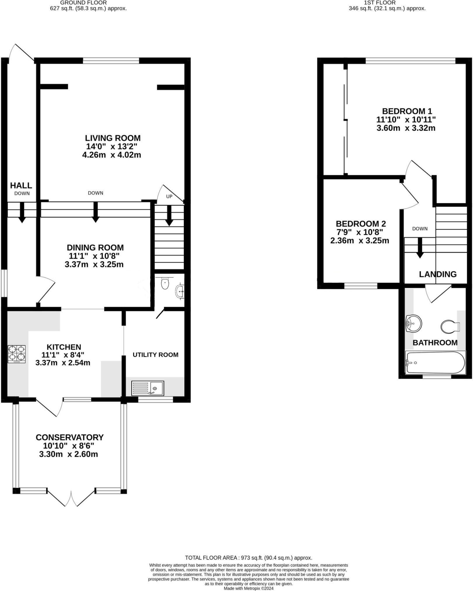 Yeovil Road, Farnborough floorplan