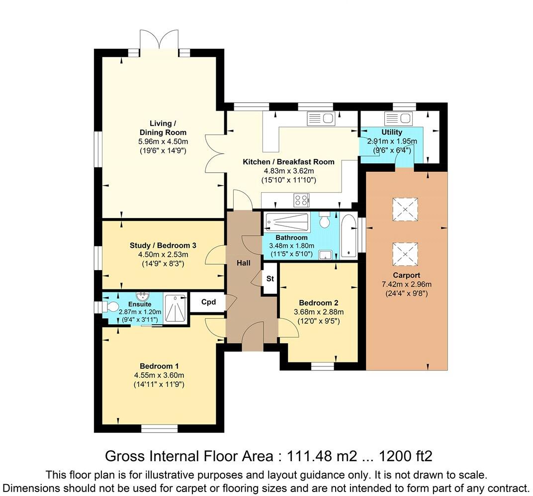 West Street, South Petherton, Somerset, TA13 floorplan