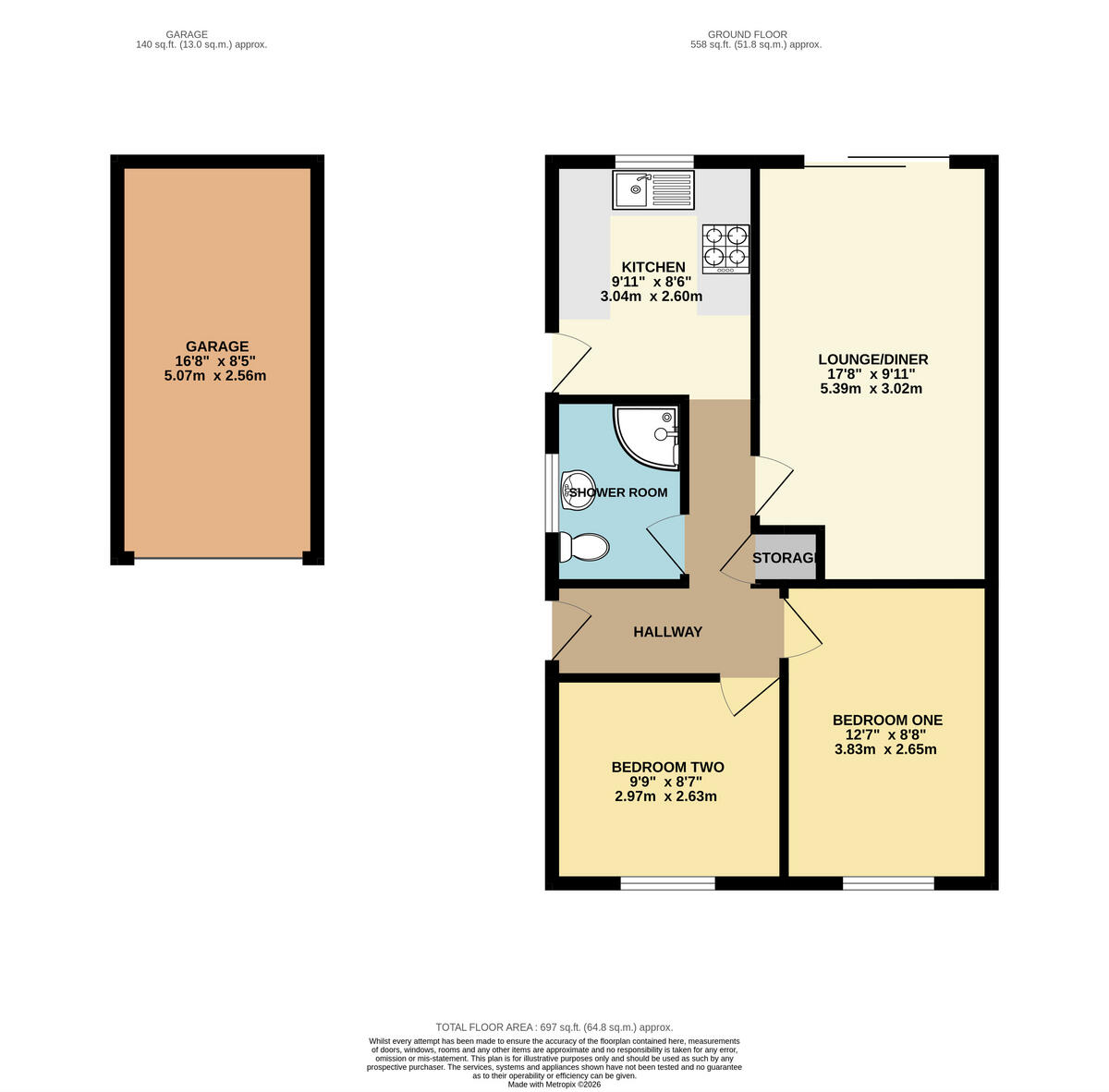 Coppice View, Bournemouth, BH10 6 floorplan
