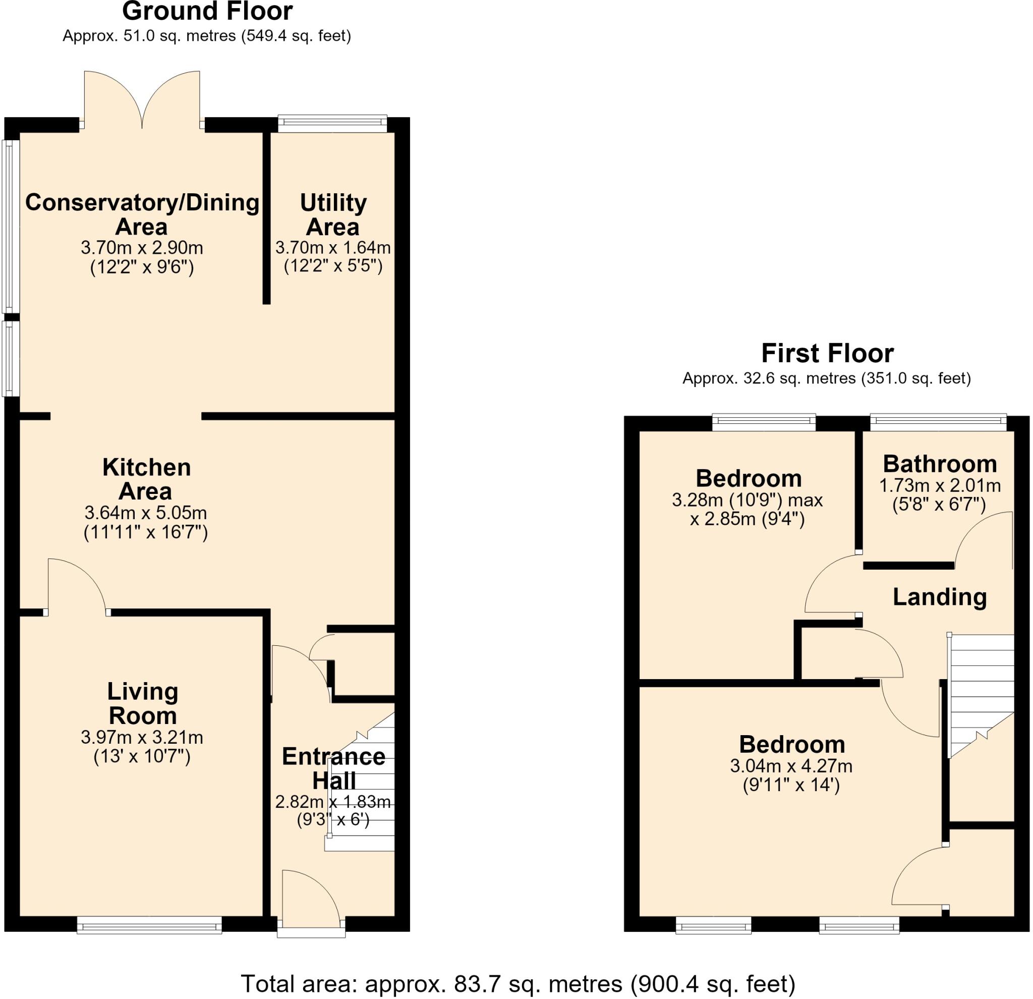 Birch Crescent, Newhey, Rochdale, Greater Manchester, OL16 floorplan