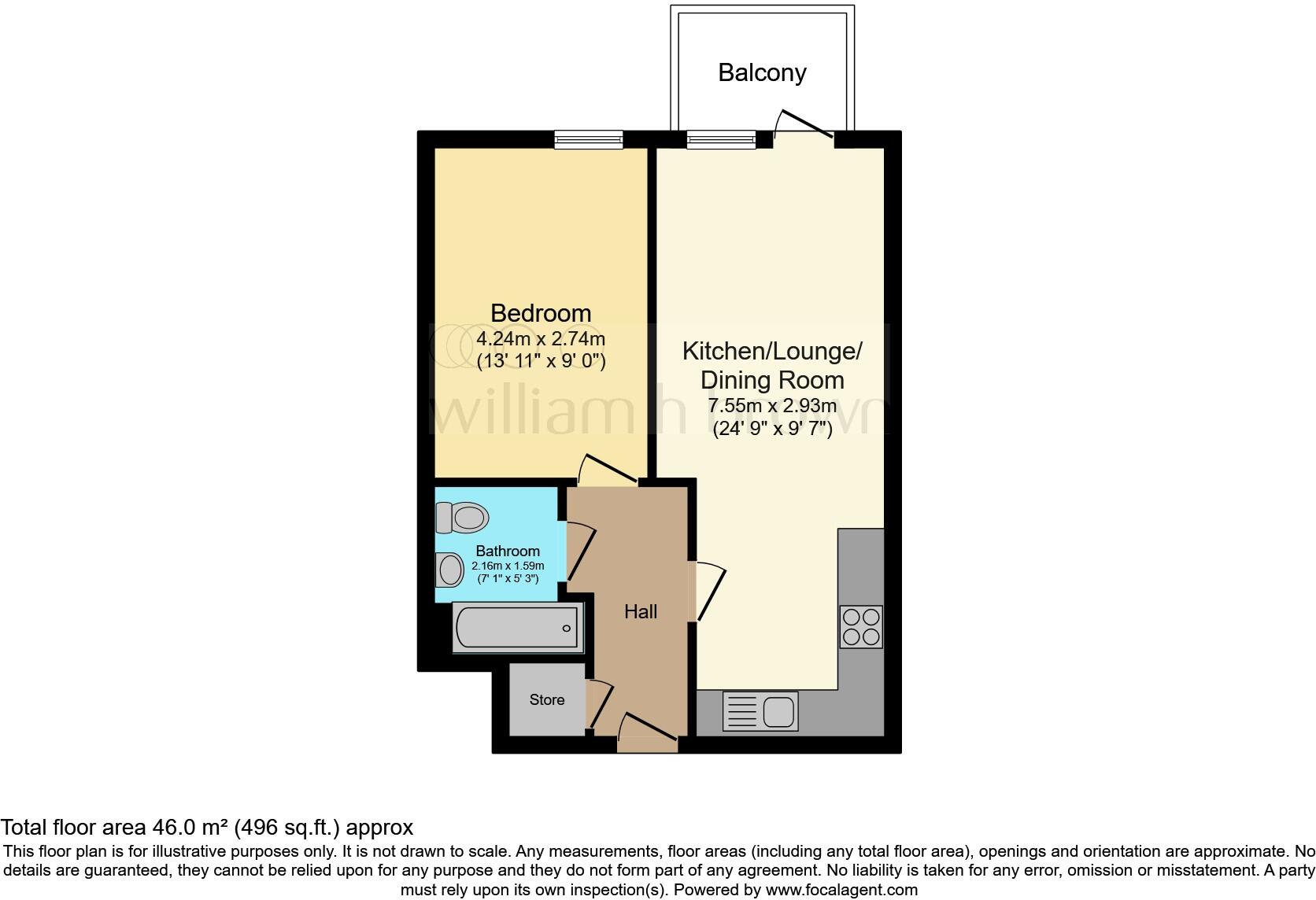 Park Place, Stevenage floorplan