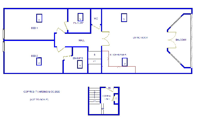 The Gaiety, Irsha Street, Appledore, Bideford floorplan