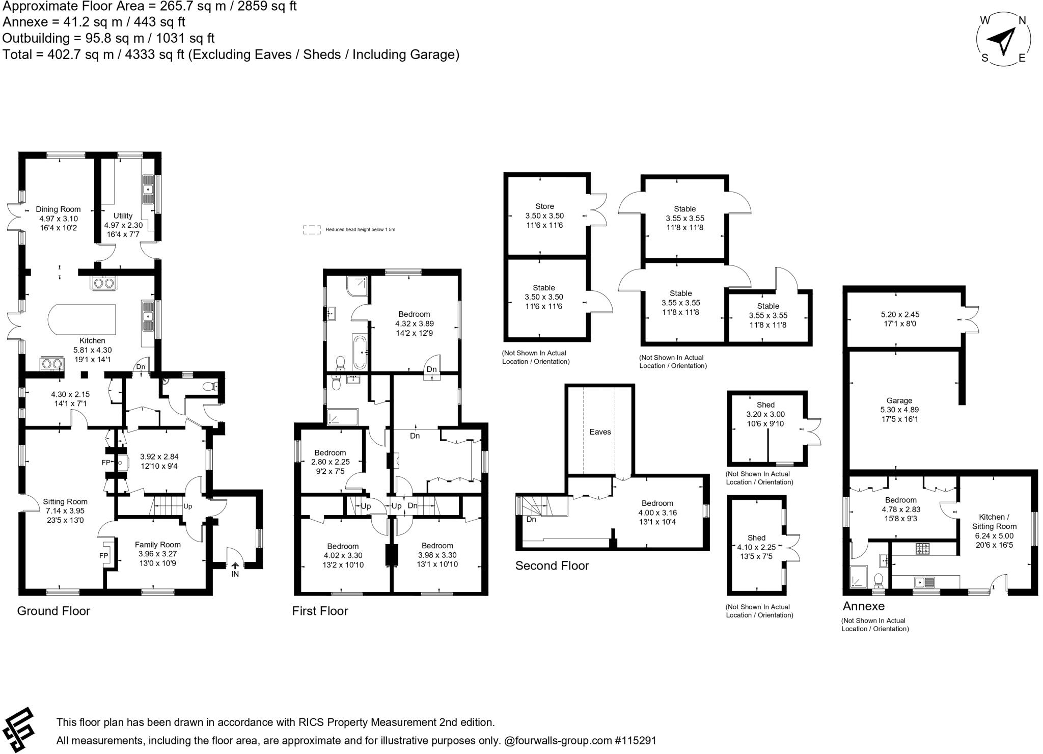 High Street Green, Chiddingfold, Godalming, Surrey, GU8 floorplan