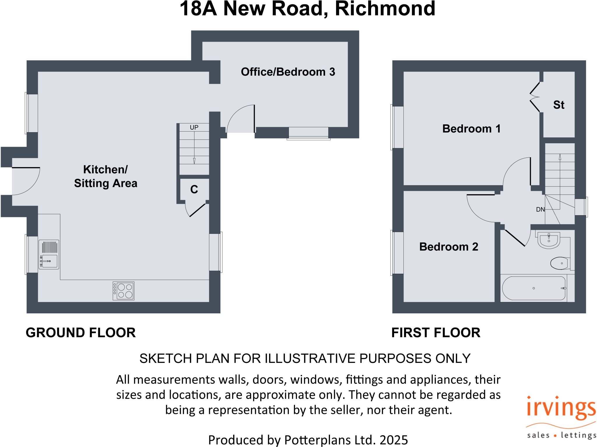 New Road, Richmond floorplan