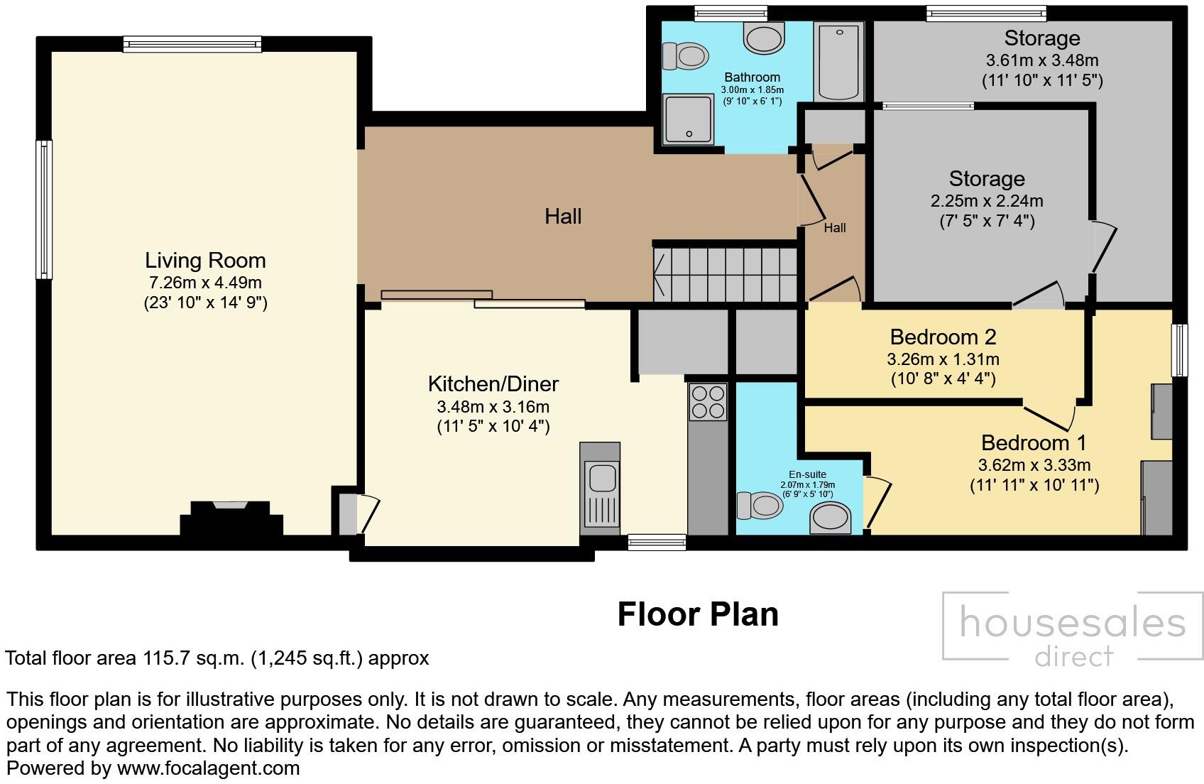 Lagnersh Barn Lower Bognor Road, Chichester, PO20 floorplan