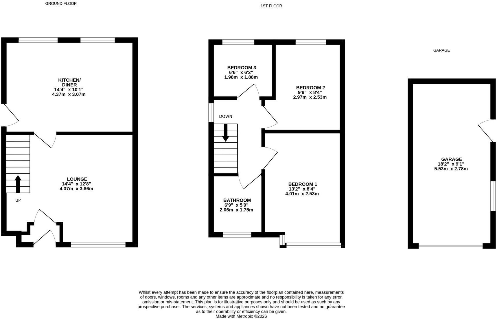 Stanford Close, Laceby, DN37 floorplan