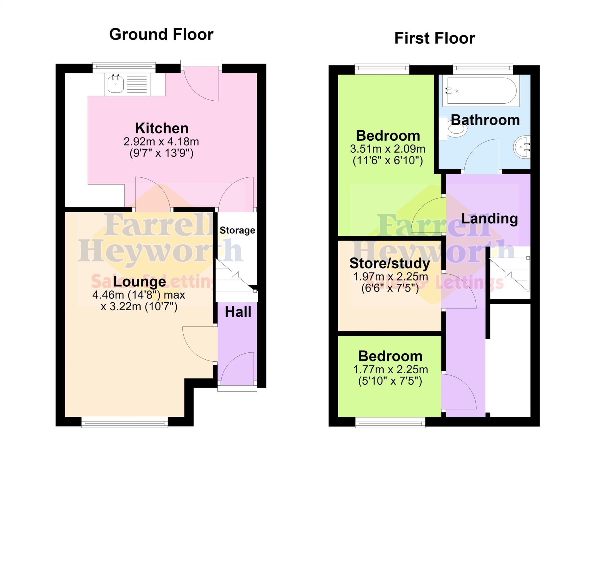 New Rough Hey, Ingol, Preston floorplan