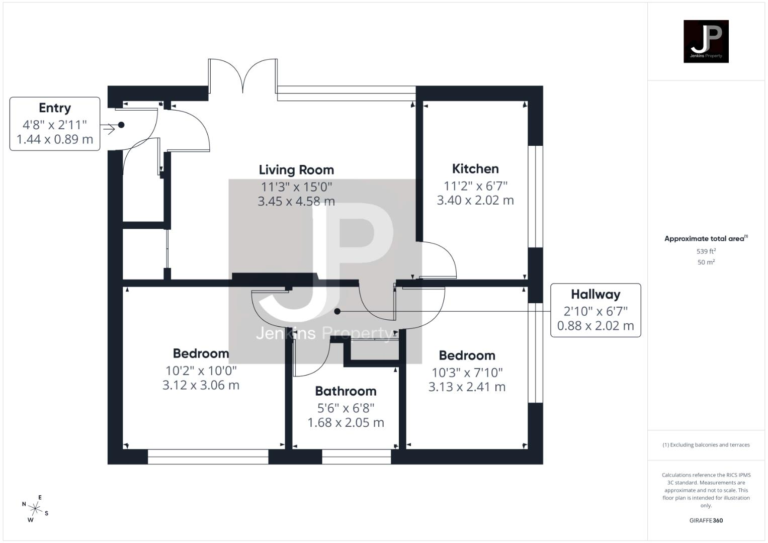 Crown Street, Brentwood floorplan