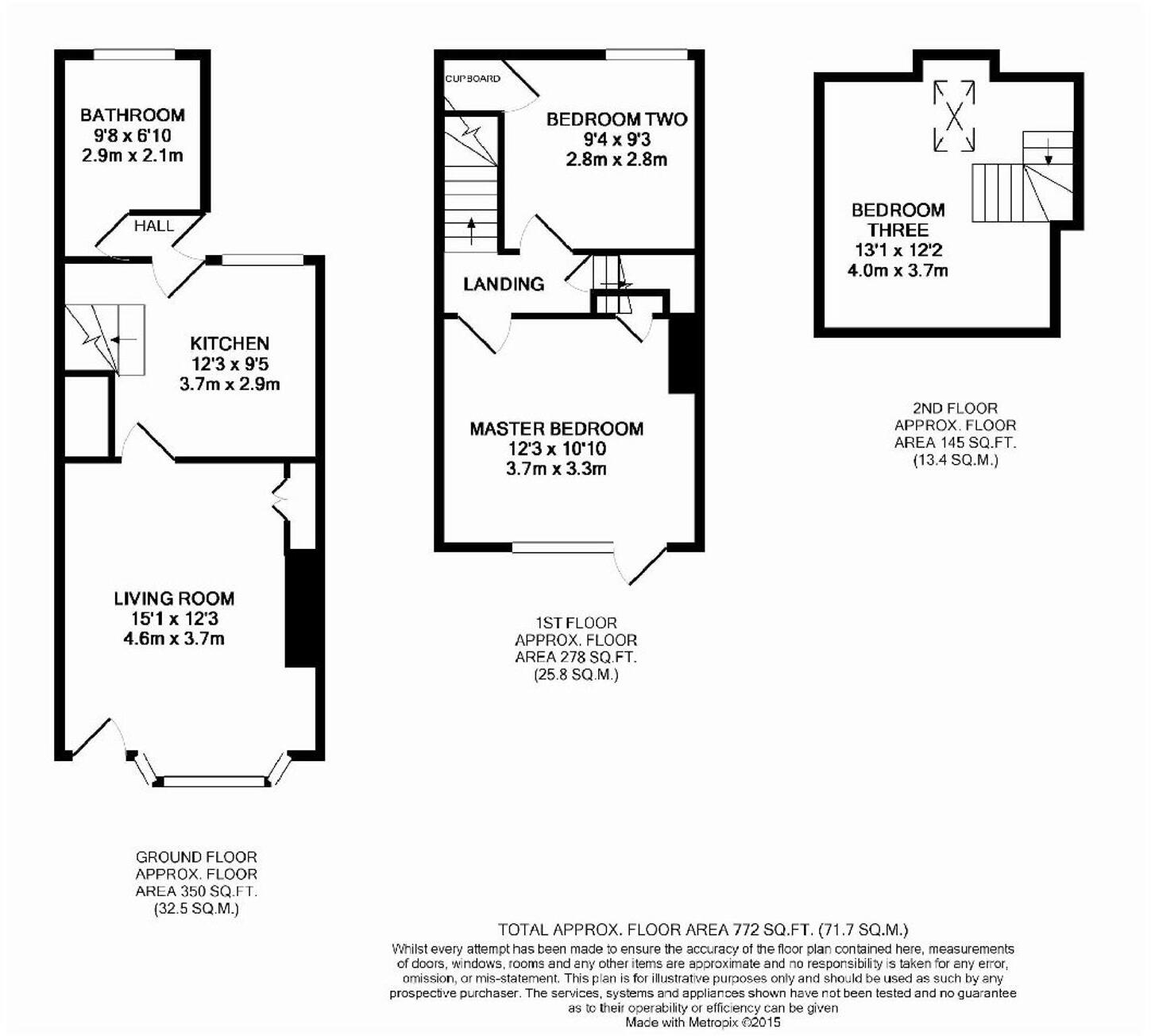 Chatsworth Place, Harrogate, HG1 floorplan