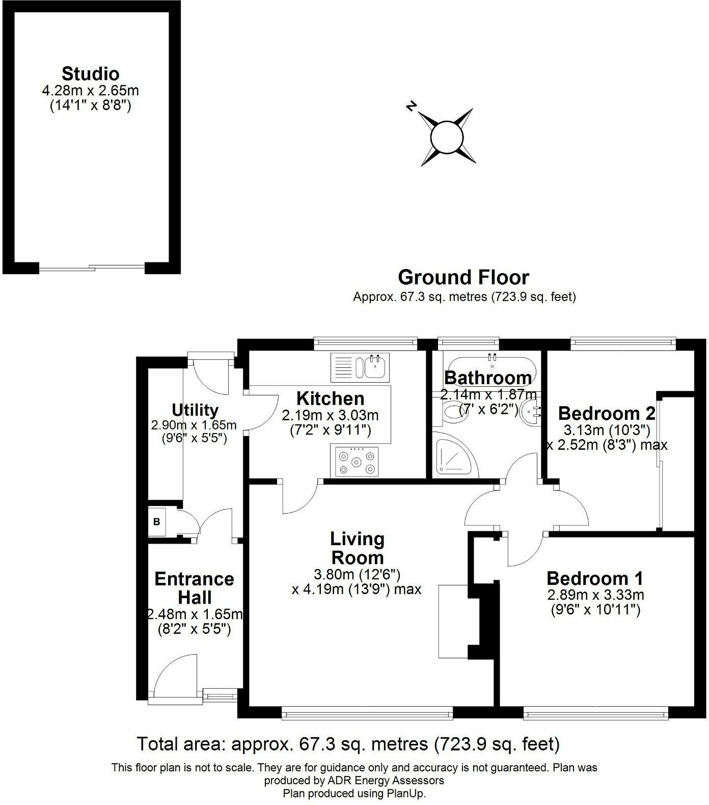 Bridge End Grove, Grantham floorplan