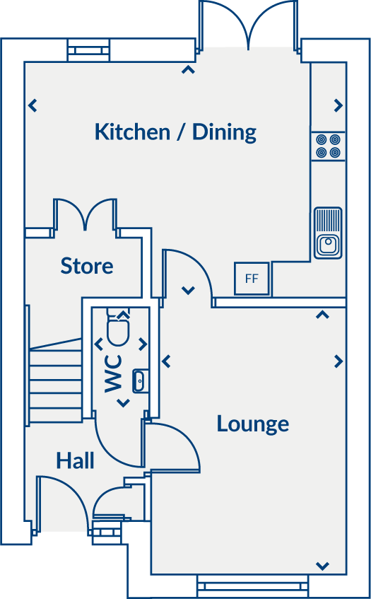 Sighthill Circus,
Glasgow,
G4 floorplan