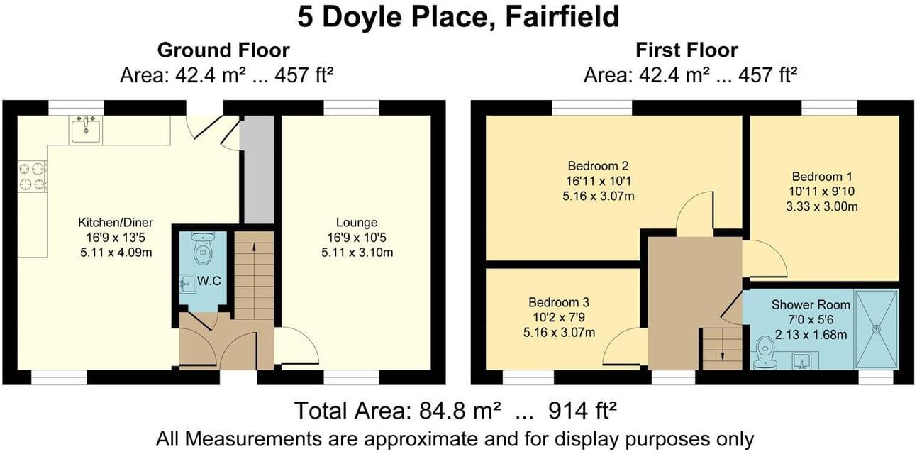 Doyle Place, Fairfield, Hitchin, SG5 floorplan