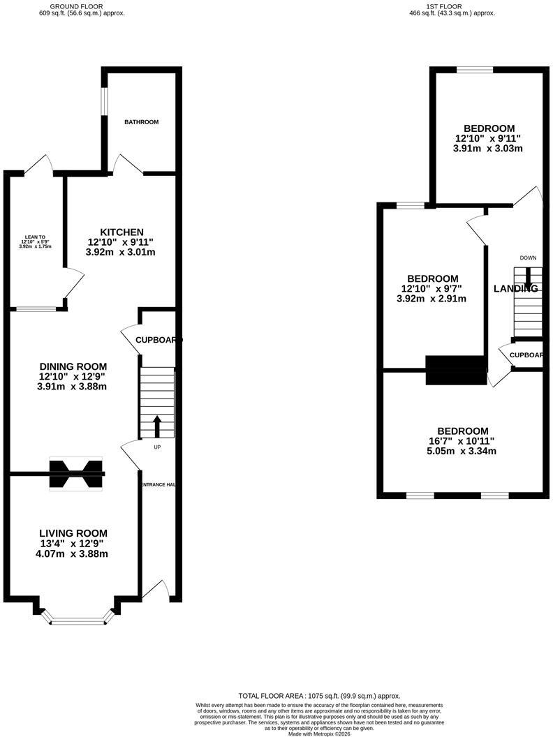 Grove Road, Beccles floorplan