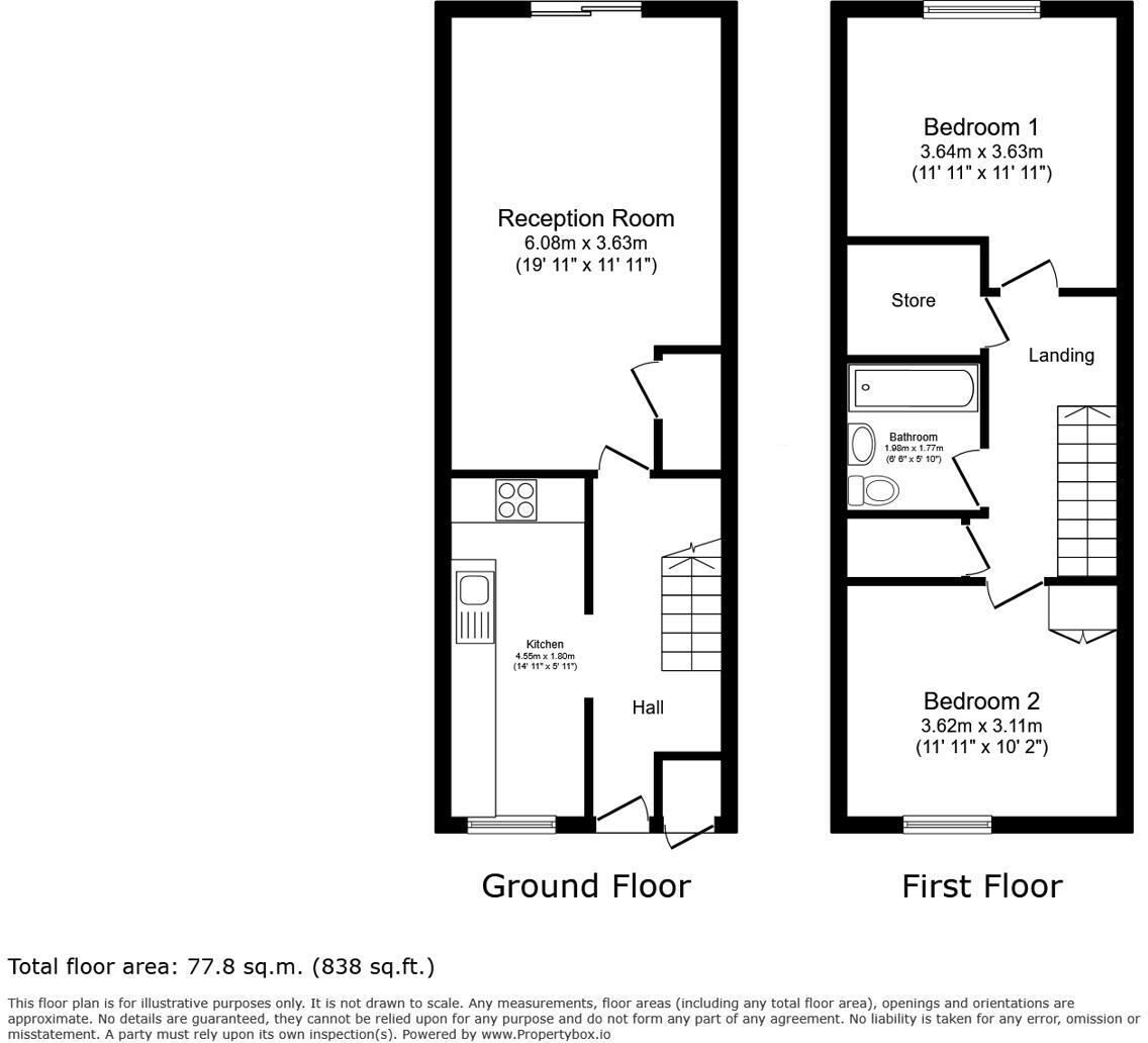 Vineyard Close, London, SE6 floorplan