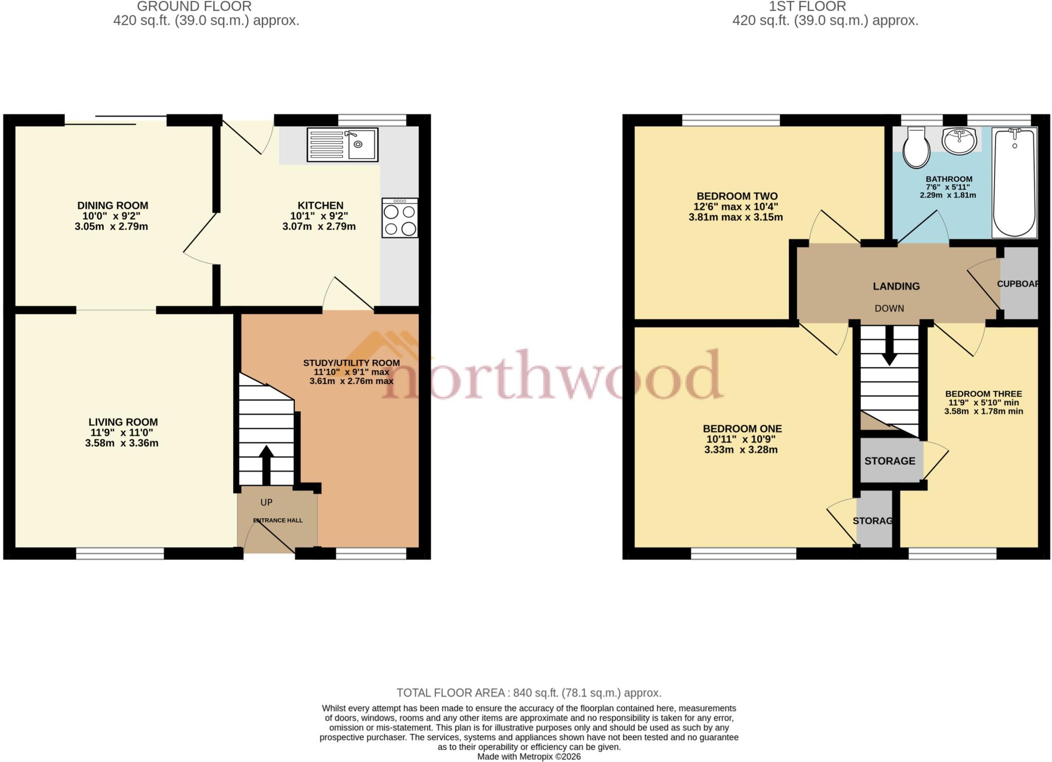 Kilnmead, Northgate, Crawley, RH10 floorplan