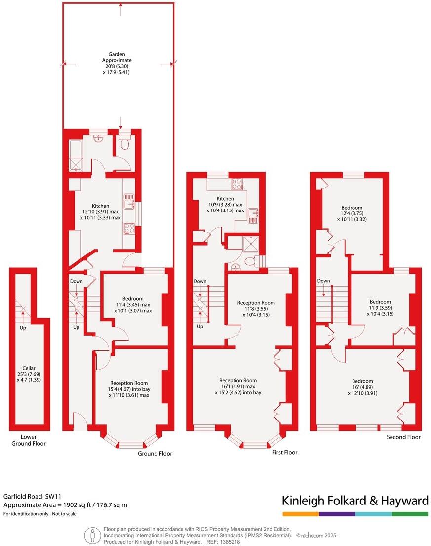 Garfield Road, Battersea, London, SW11 floorplan