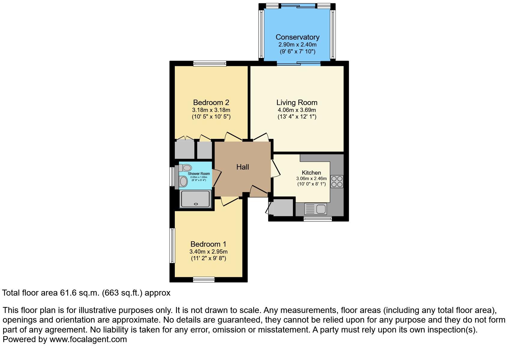 Lansdown Gardens, Worle floorplan