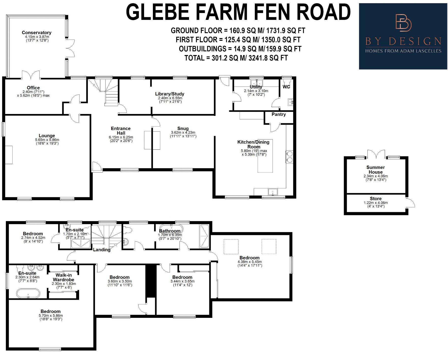 Fen Road, Washingborough, Lincoln, LN4 1AE floorplan