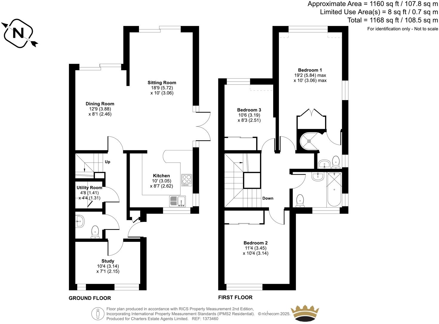 Churchill Close, Kings Worthy, Winchester, Hampshire, SO23 floorplan