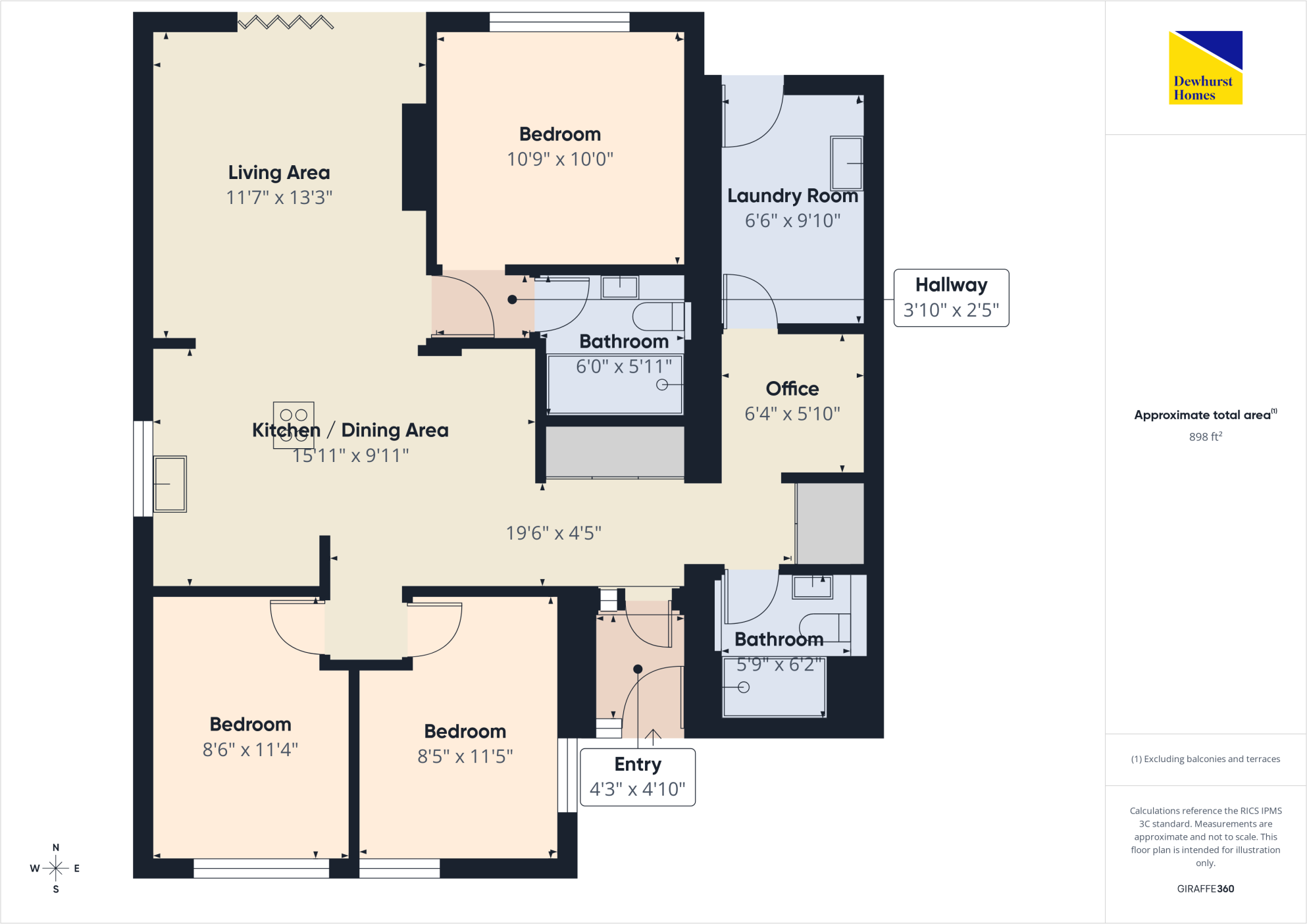 Whittingham Lane, Whittingham, Goosnargh, PR3 floorplan