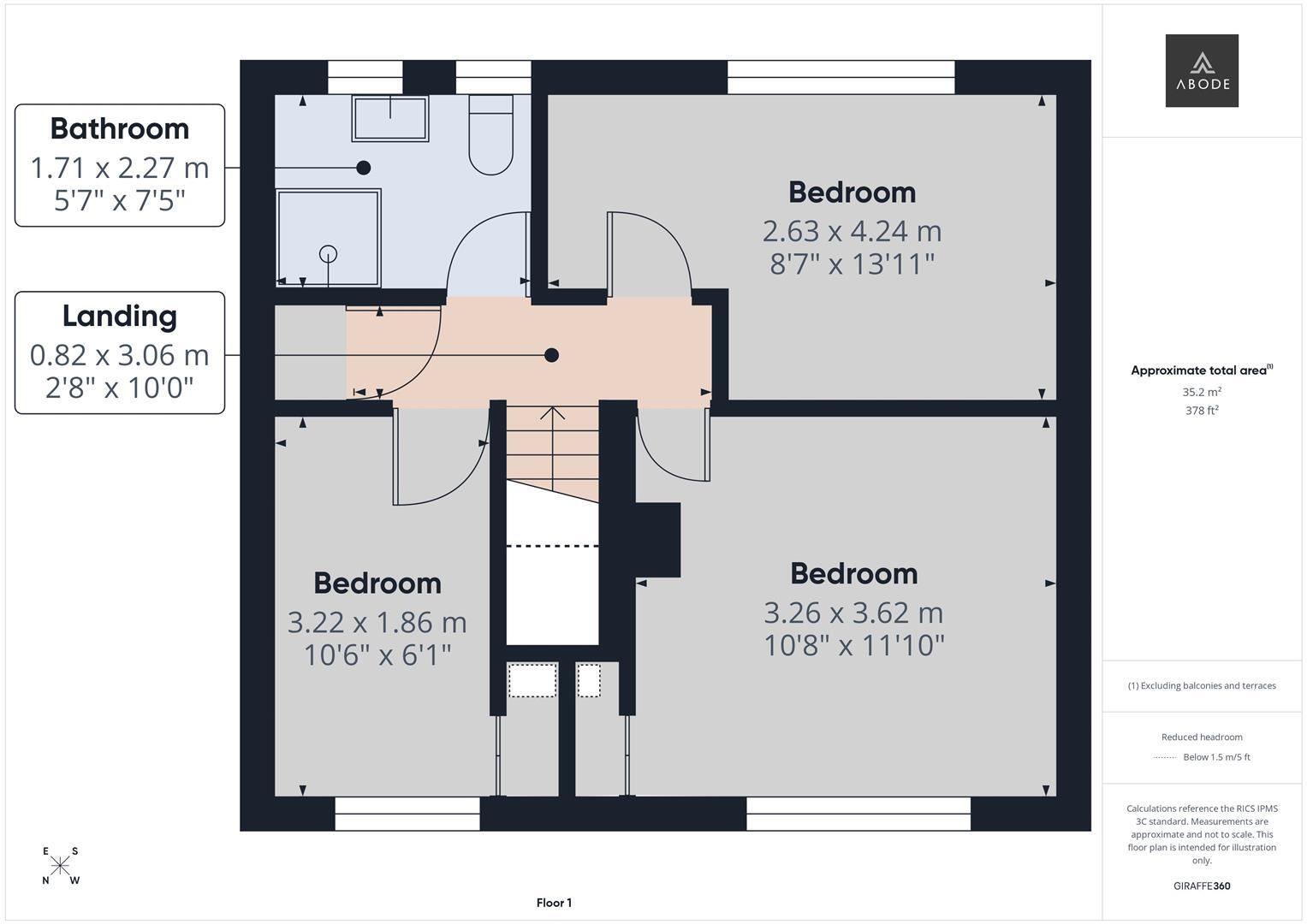 Masefield Crescent, Burton-On-Trent DE14 2SG floorplan