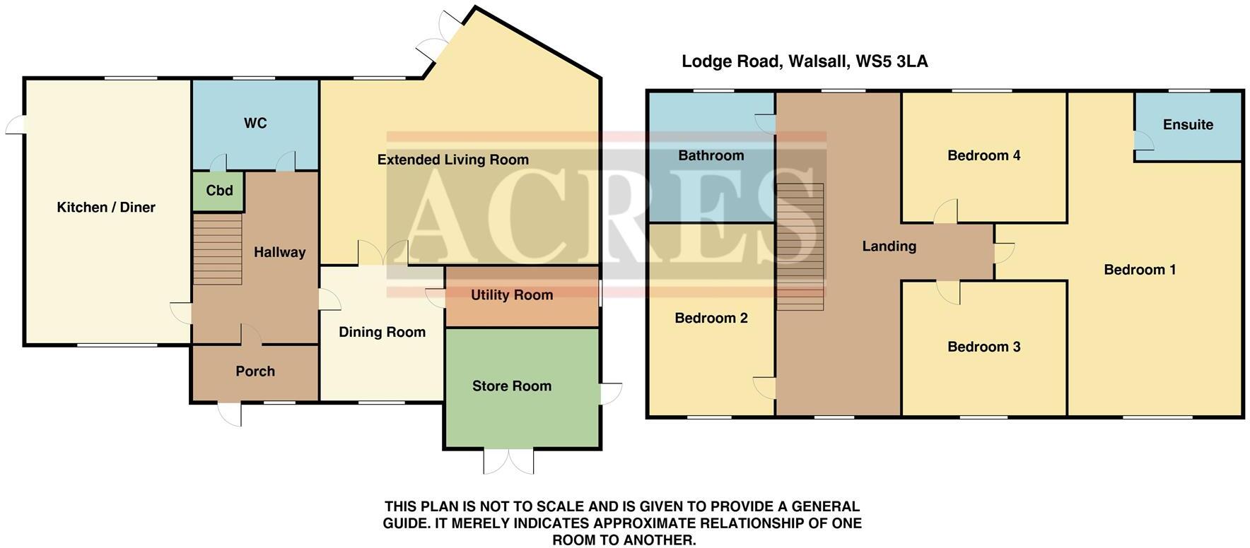Lodge Road, Park Hall, Walsall floorplan