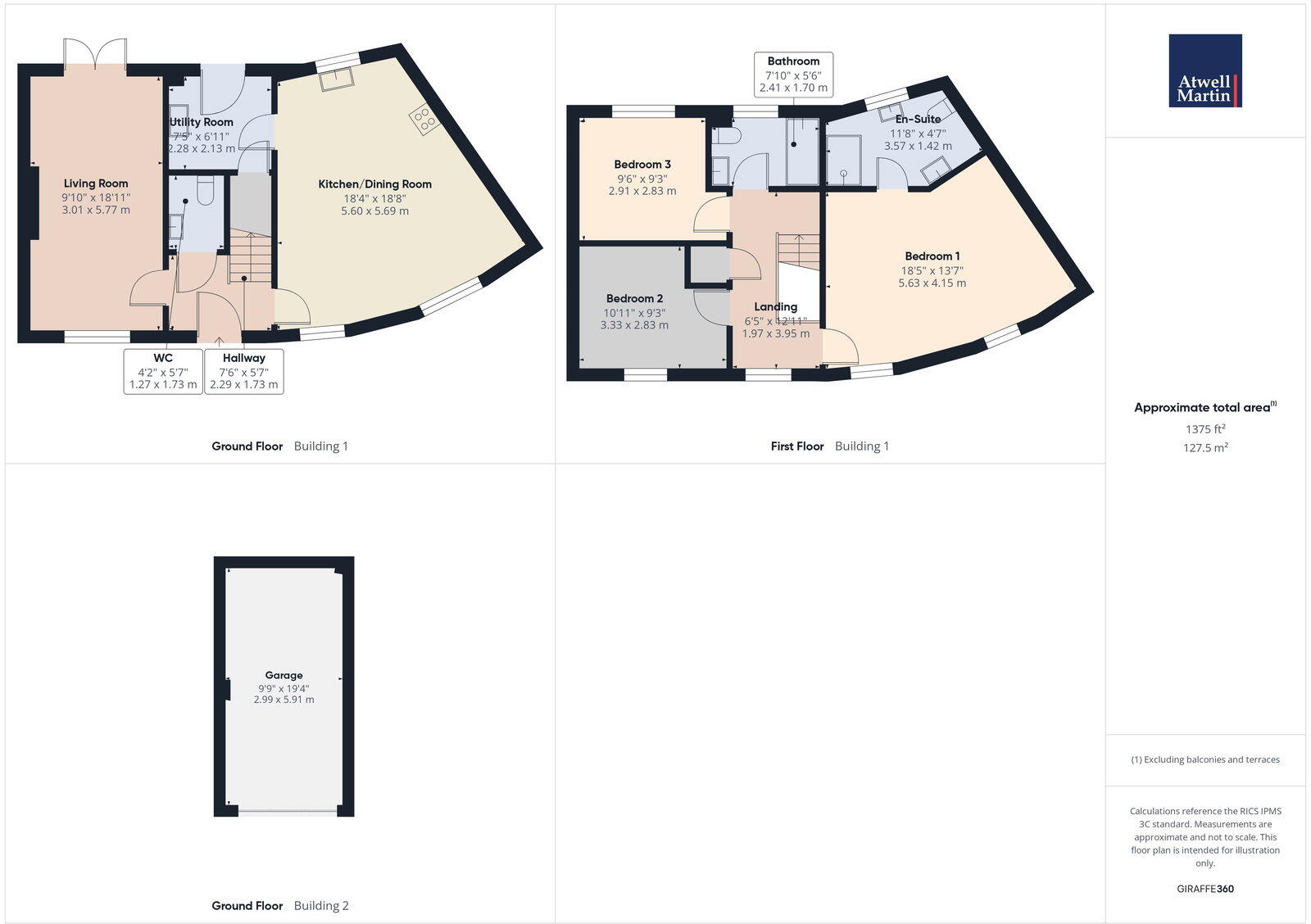 Angel Drive, Calne, Wiltshire, SN11 0FW floorplan