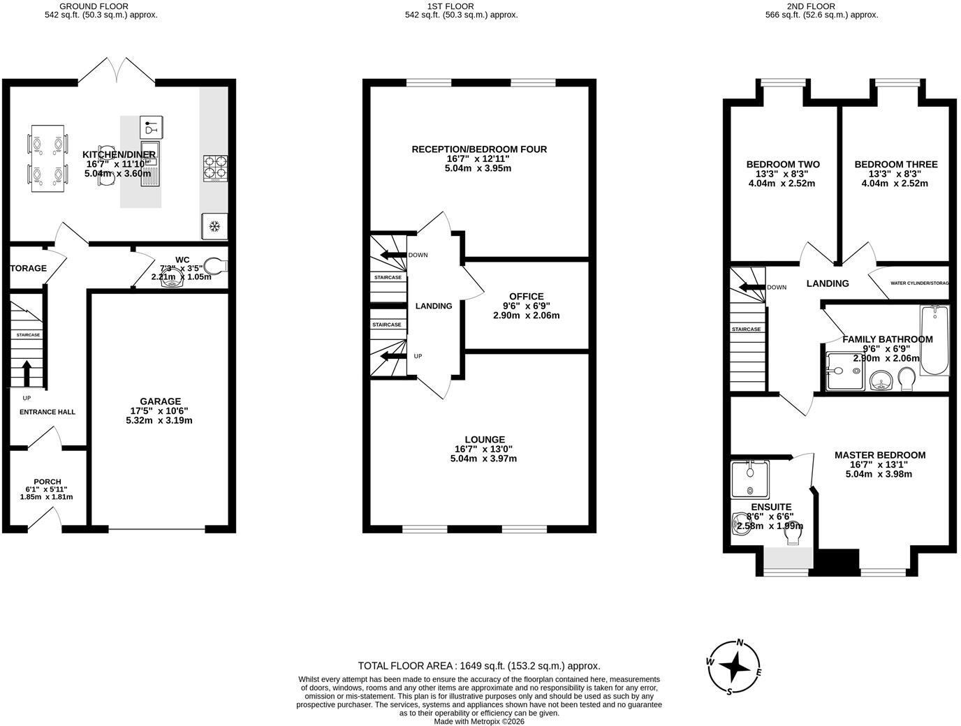 Duxbury Manor Way, Chorley floorplan