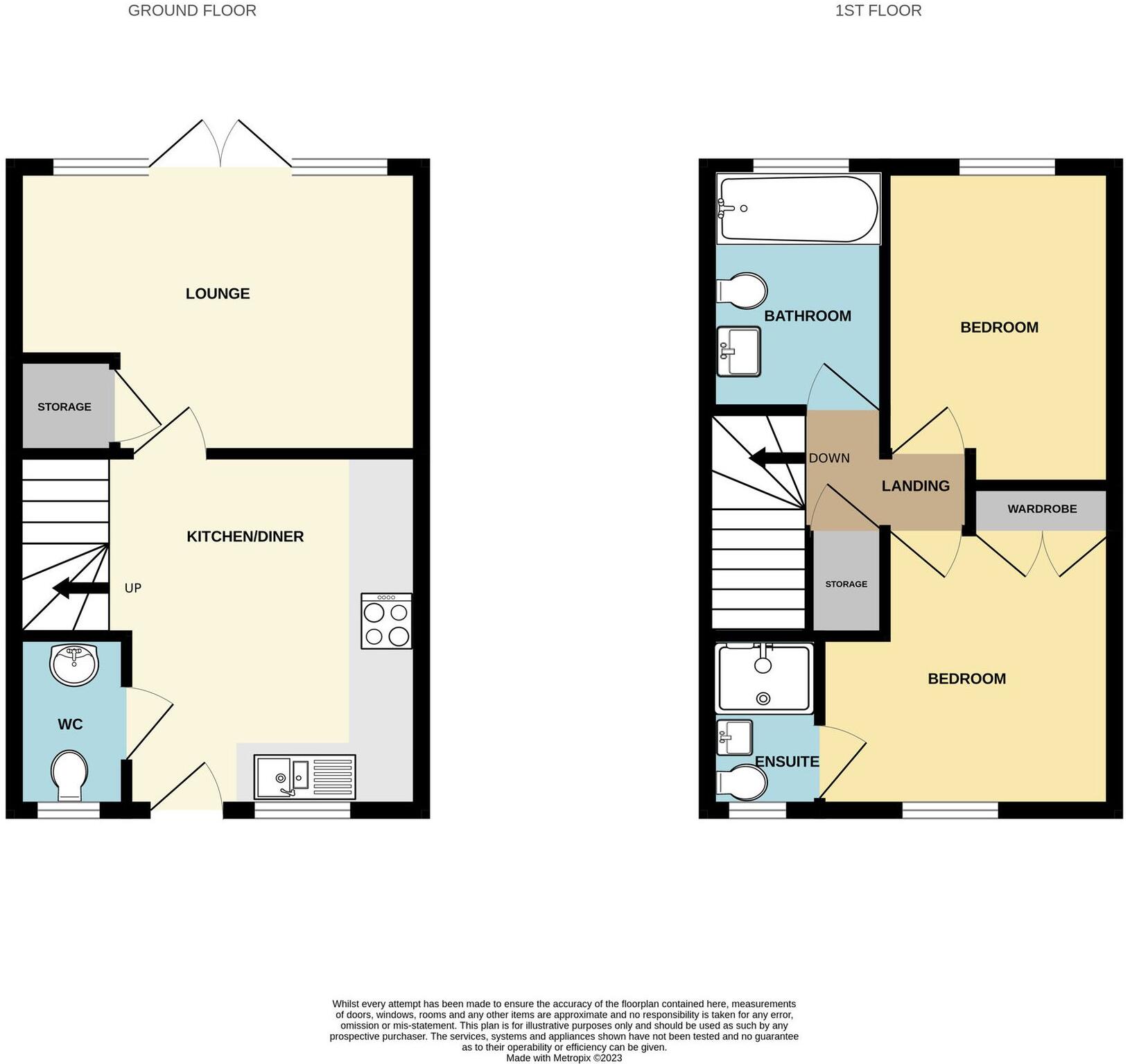 Pinchfield Gardens, Hallow, WR2 floorplan