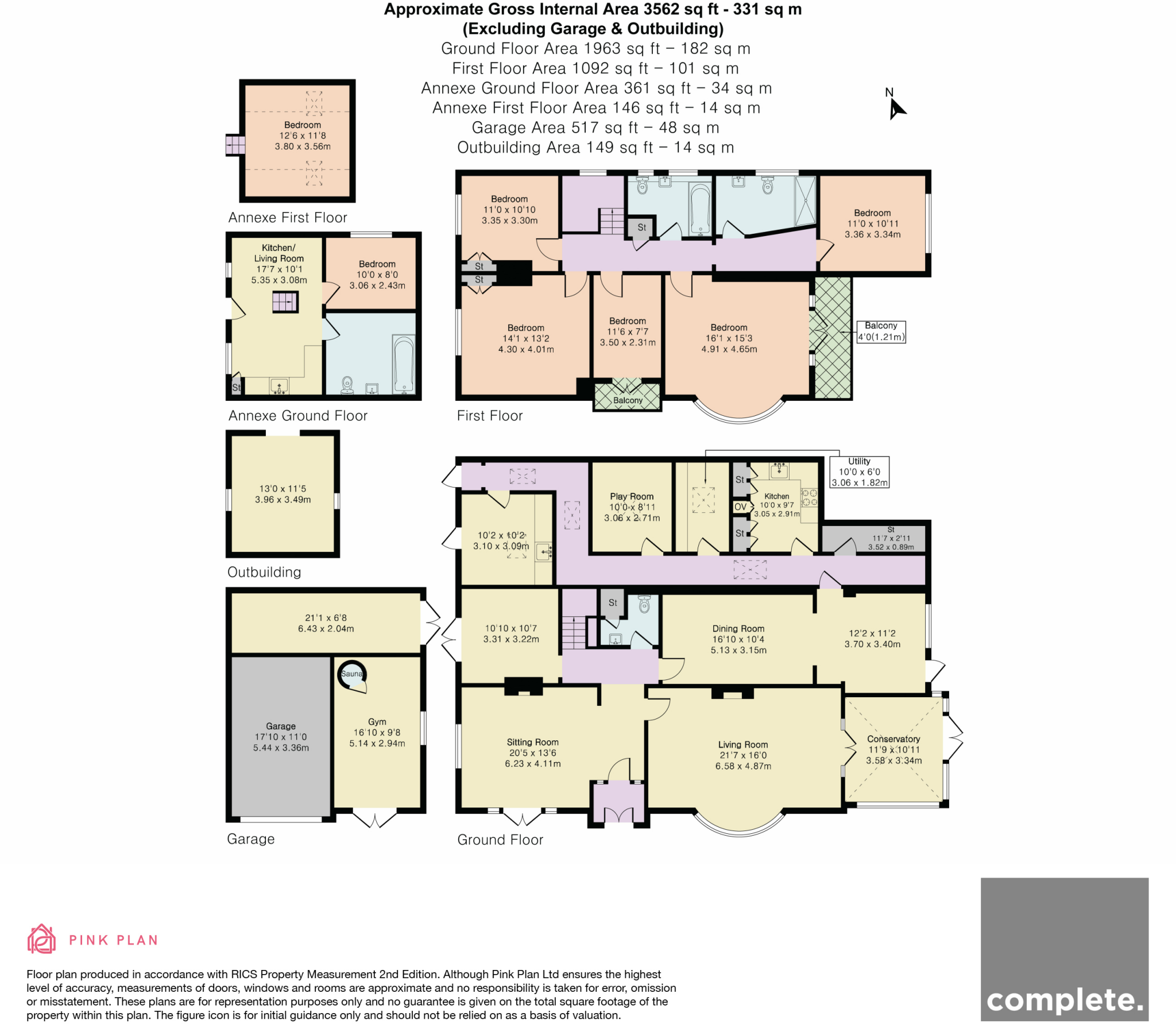 Knowle Road, Lustleigh floorplan
