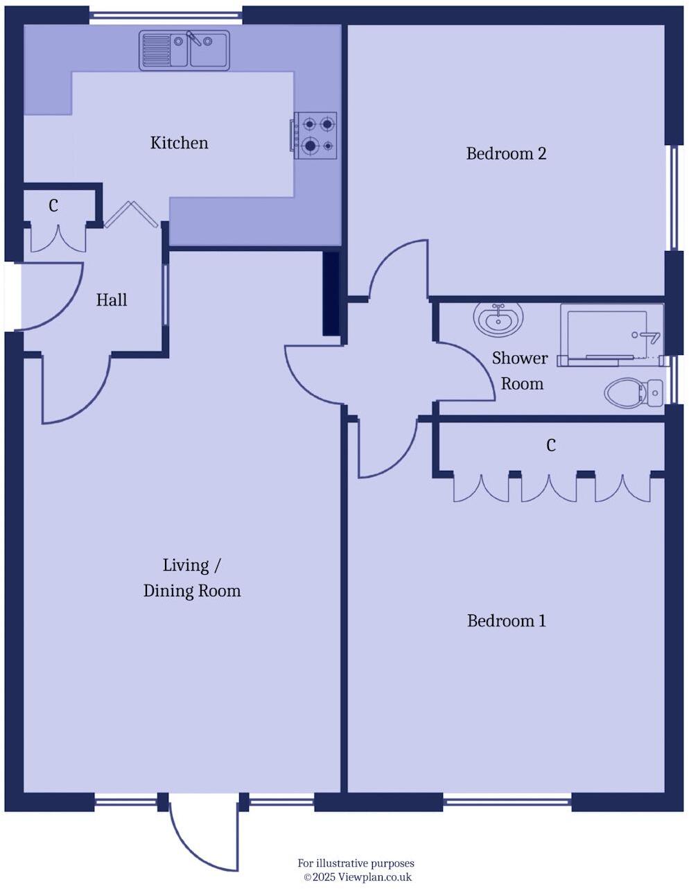 St Donats House, Kymin Road, Penarth floorplan