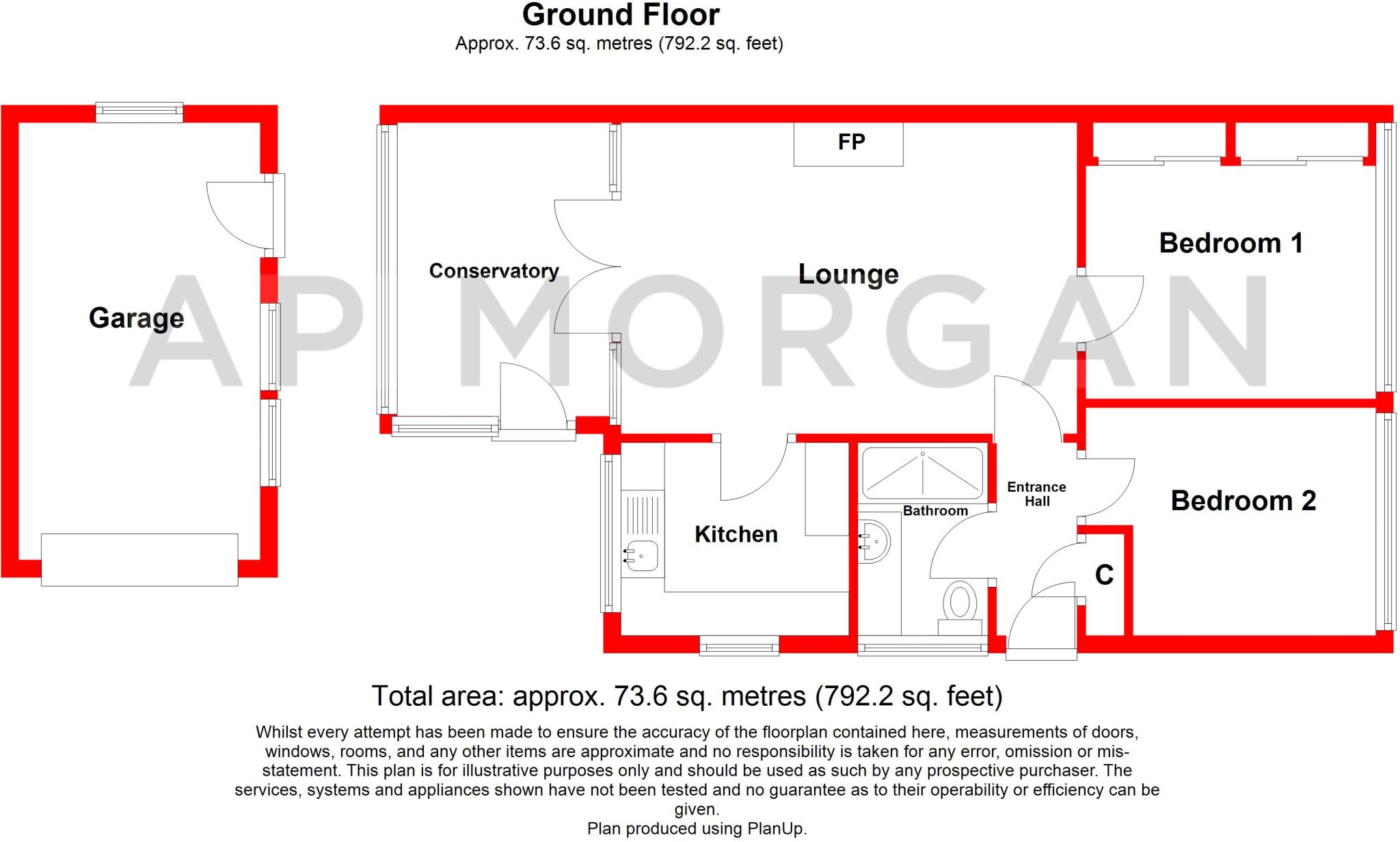 Mitchell Road, Kingswinford, West Midlands, DY6 floorplan