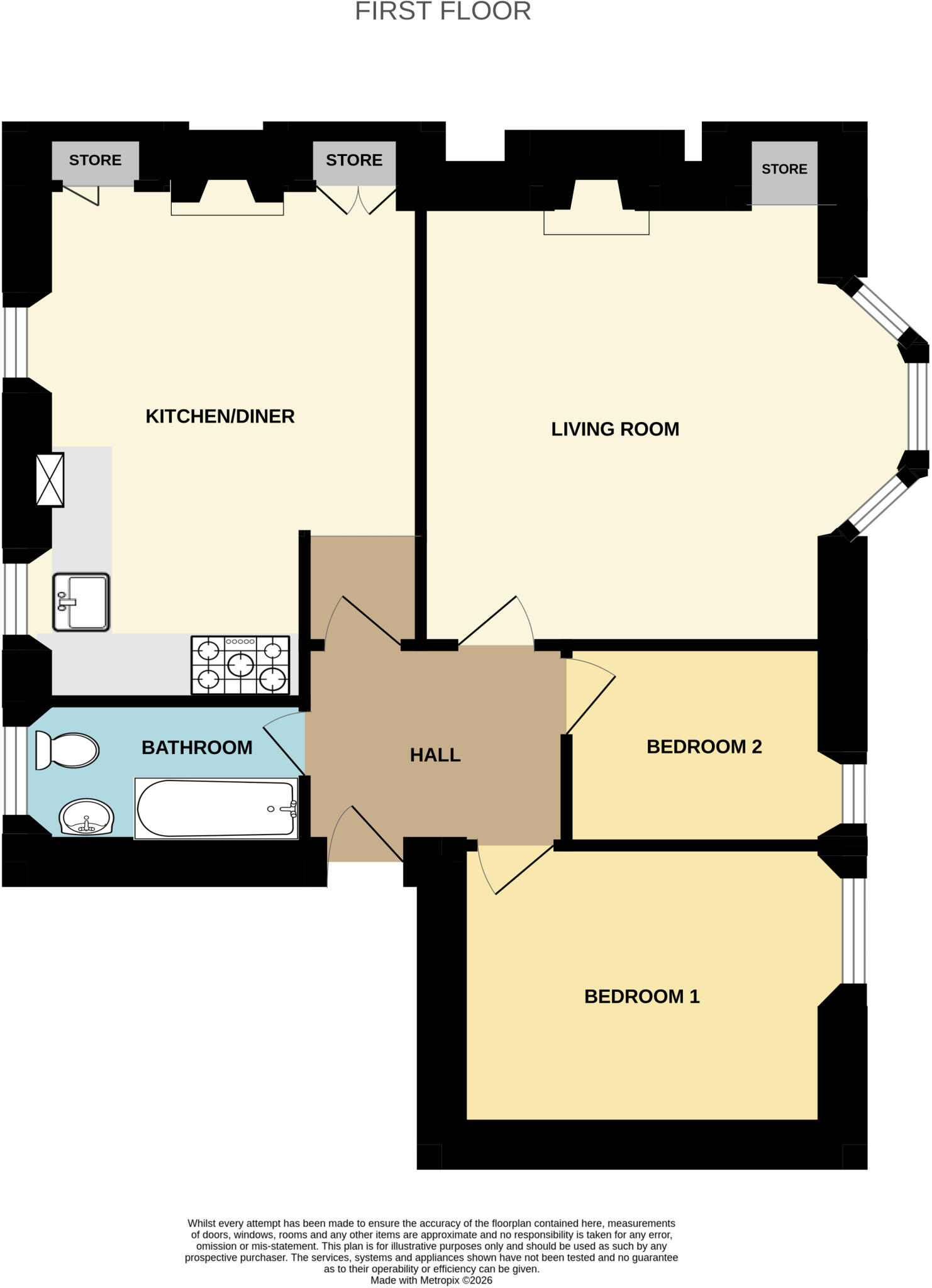 Helensville, High Street, Coldstream, Scottish Borders floorplan