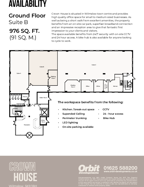 Crown House Ground Floor Plan