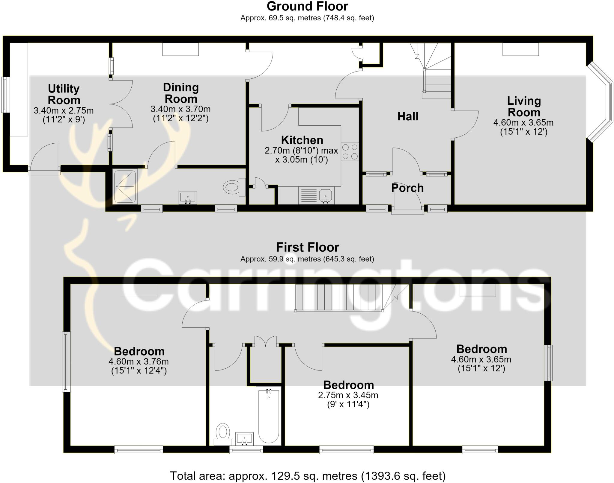 Gordon Road, Kingston upon Thames, KT2 floorplan