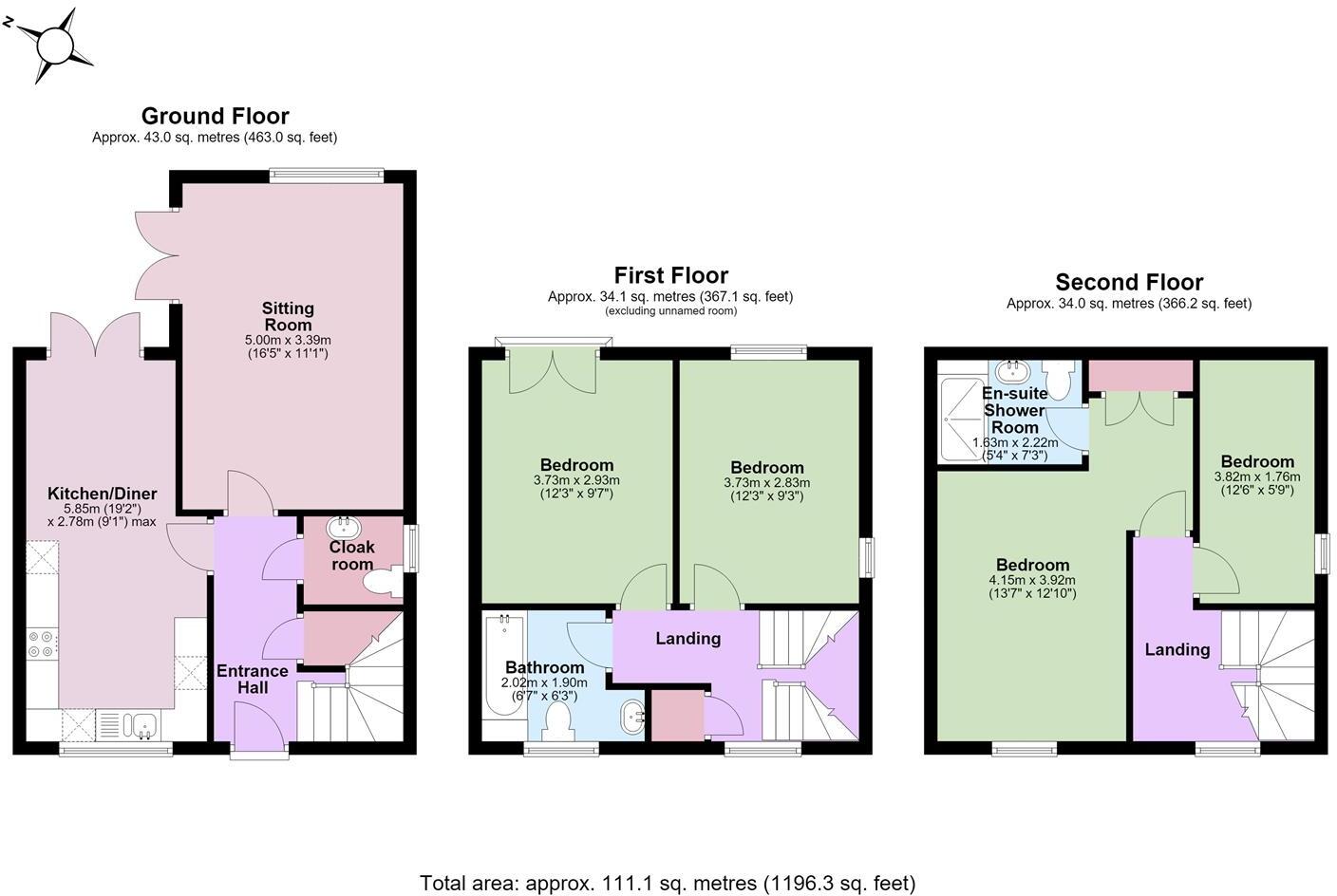 Aurum Close, Whitstable floorplan