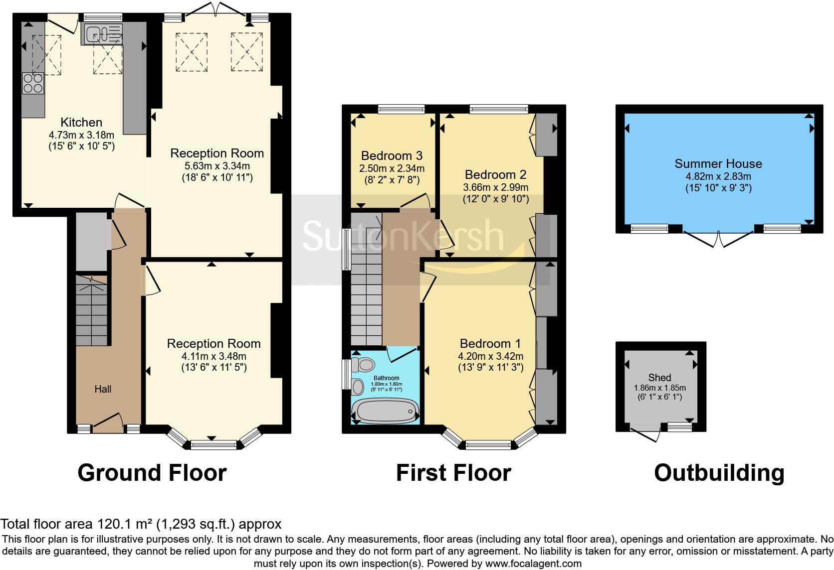 Warnerville Road, Liverpool, Merseyside, L13 floorplan