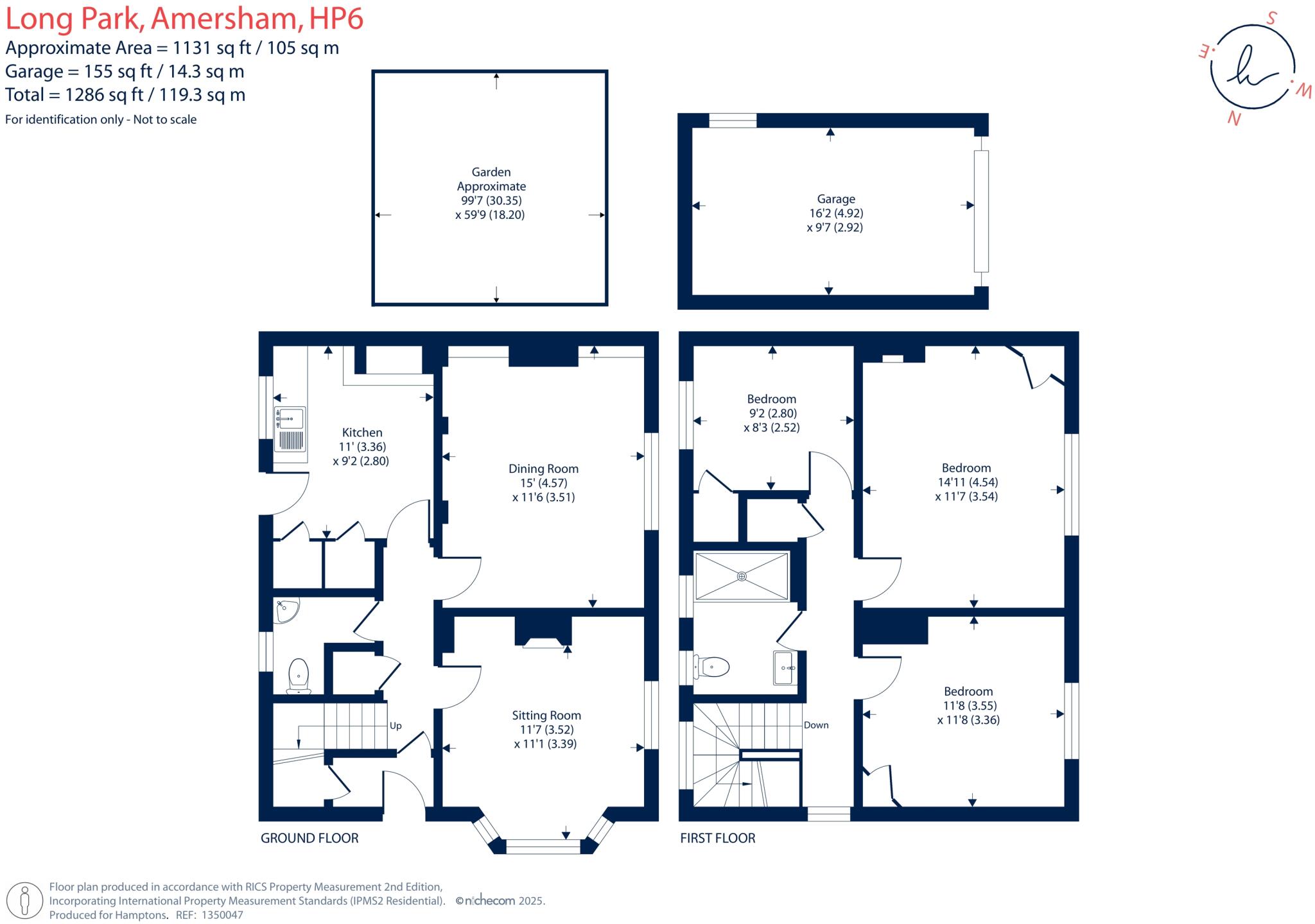 Long Park, Amersham, HP6 floorplan