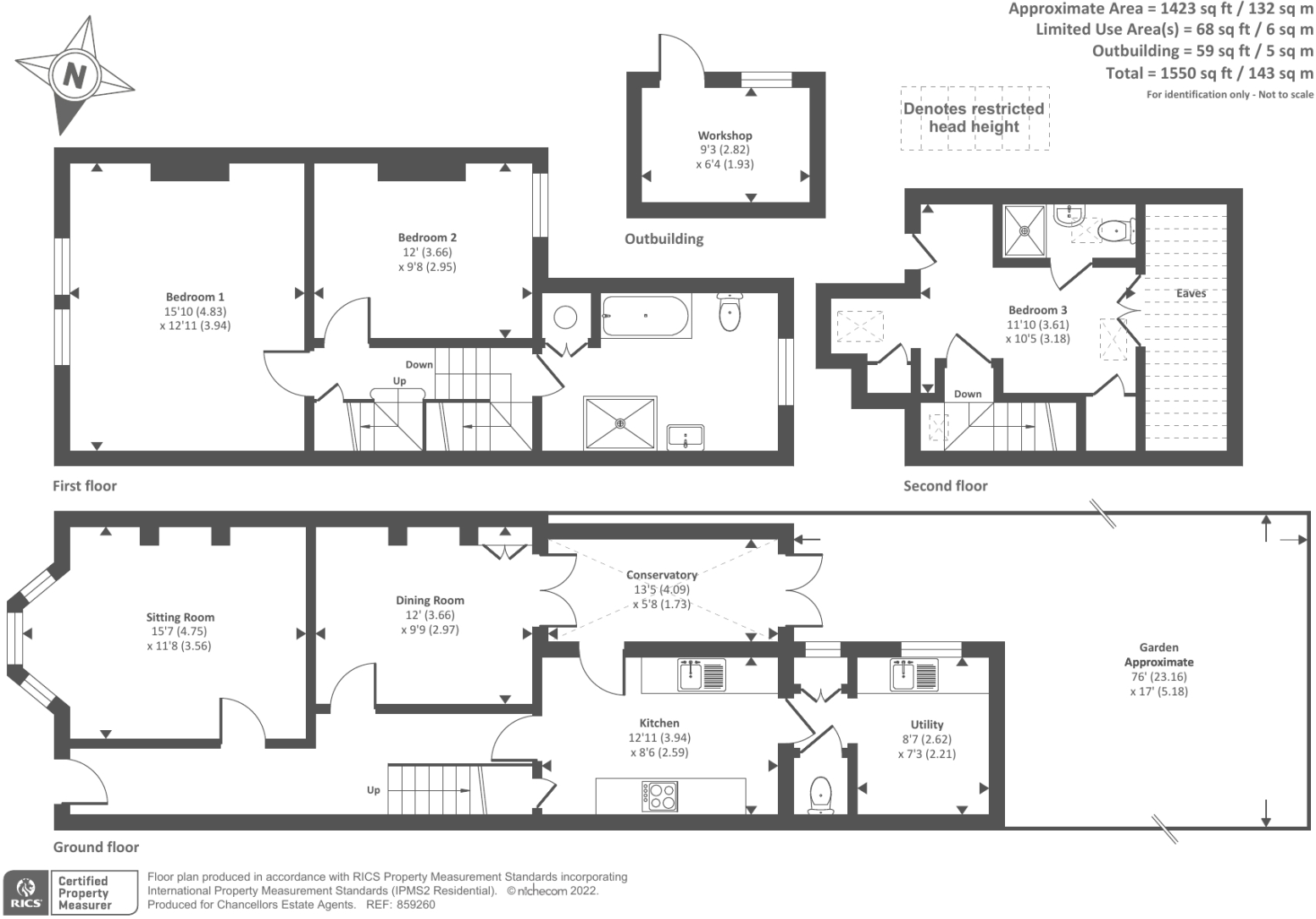 Marlborough Road, Oxford, Oxfordshire floorplan