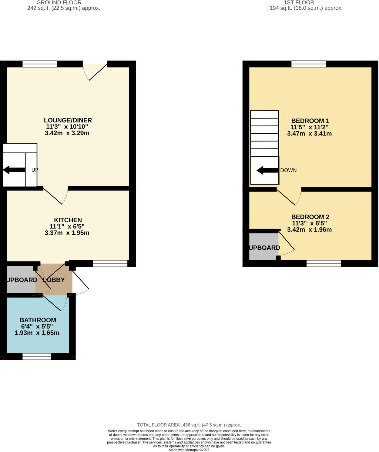 30, Grove Road,Beccles,NR34 9RD floorplan