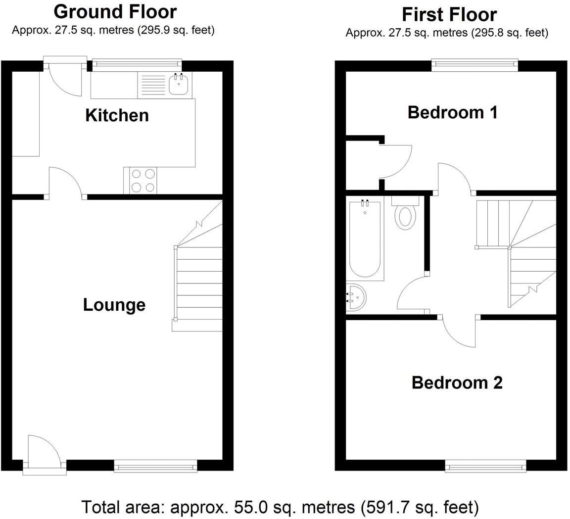 Weavers Crofts, Melksham floorplan