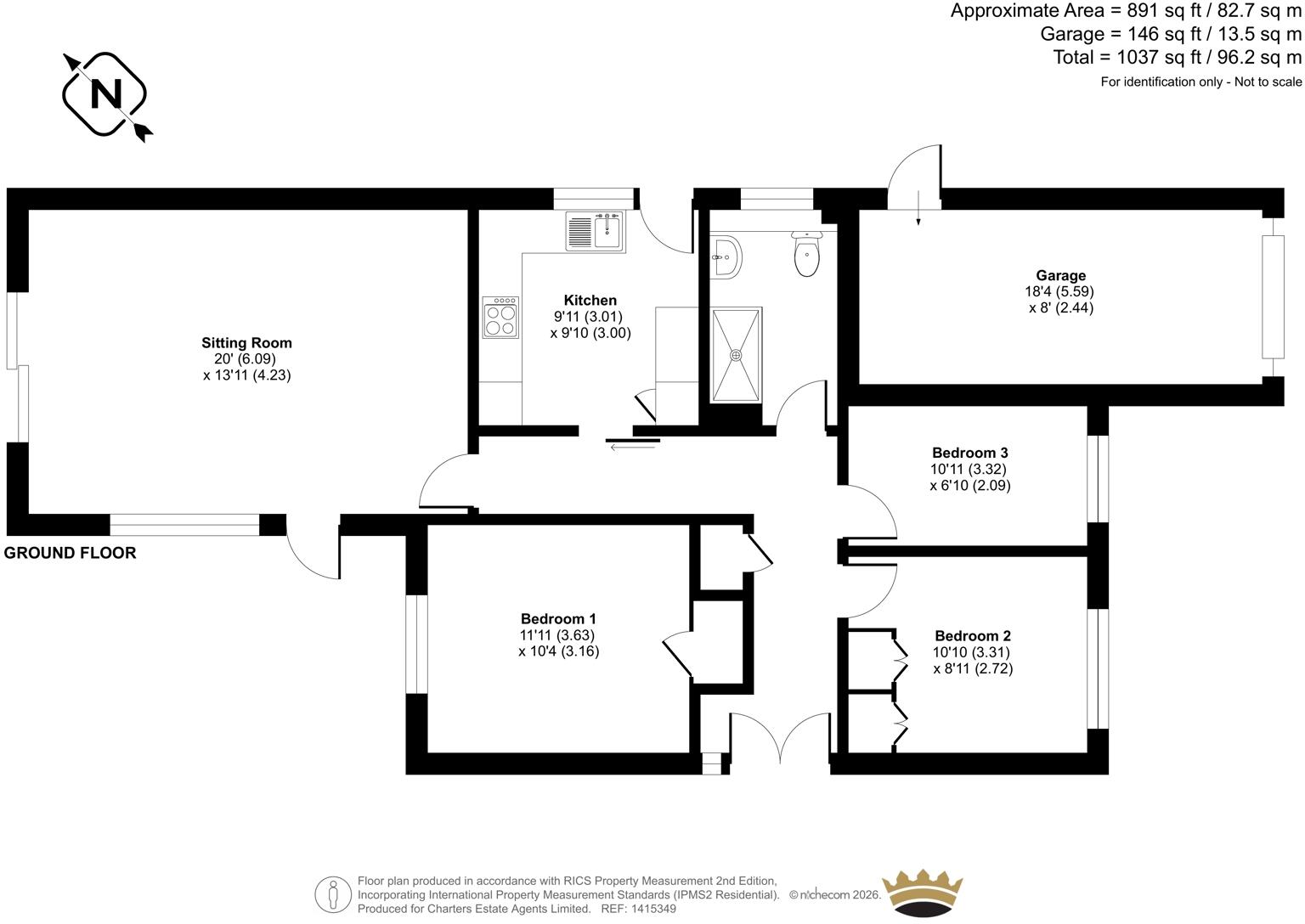Creek Road, Hayling Island, Hampshire, PO11 floorplan