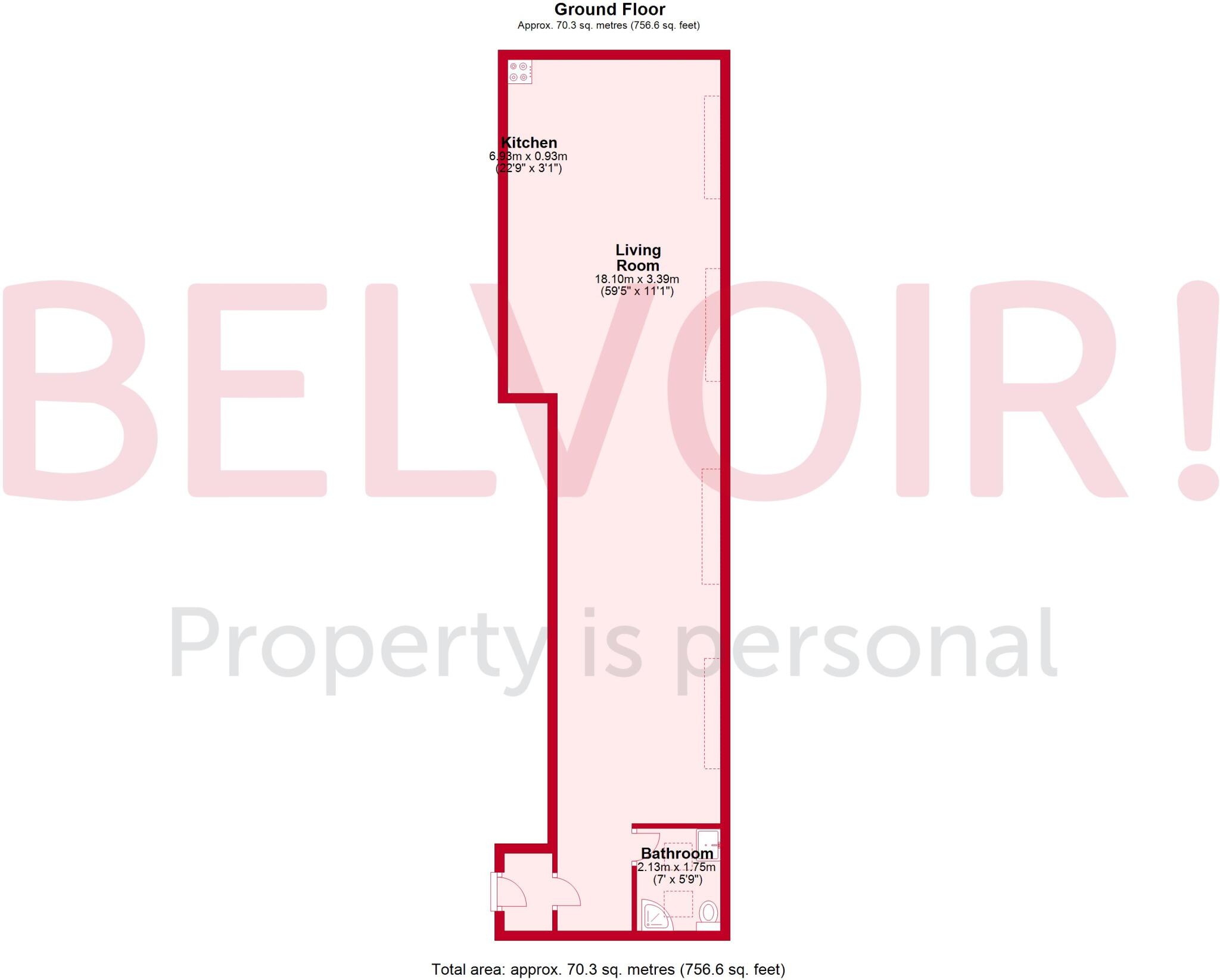 Tower Ramparts, Ipswich, IP1 floorplan