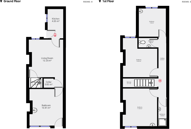 Paget Street, Loughborough floorplan