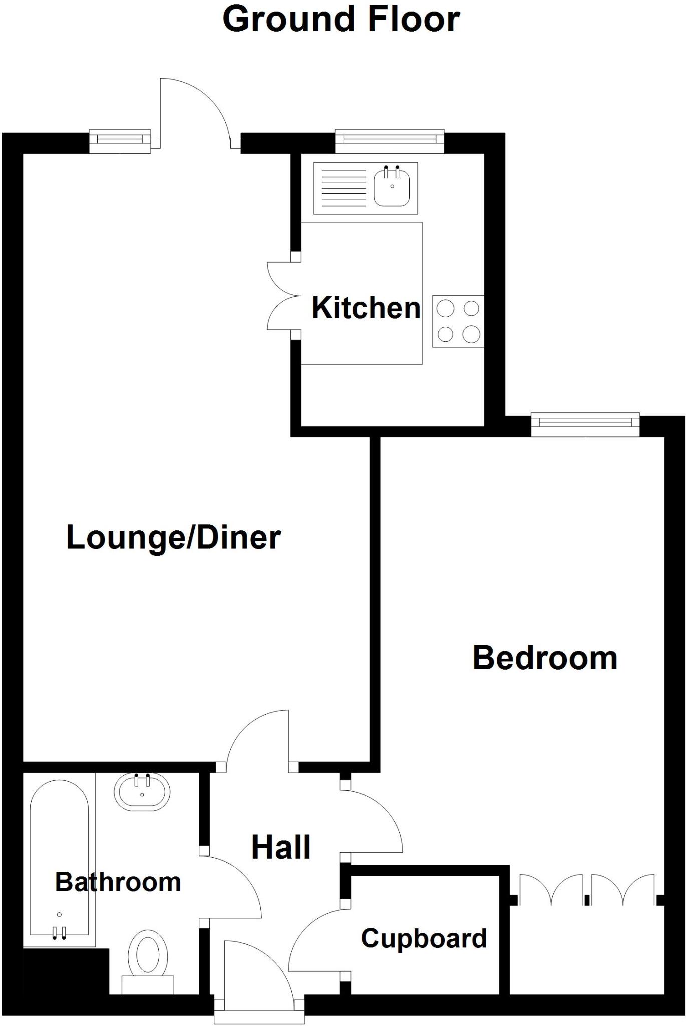 Charter Court, Retford floorplan