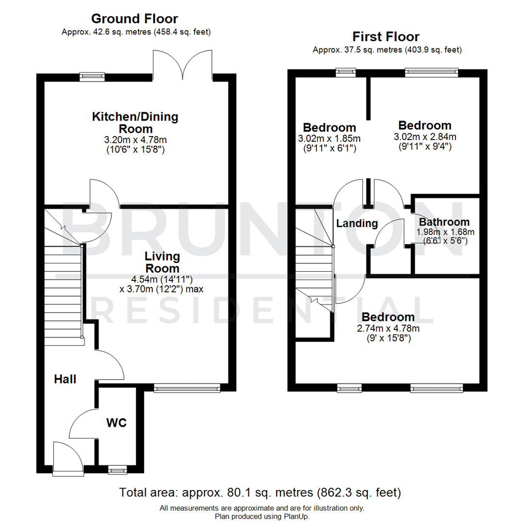 Gentian Court, Longframlington, NE65 floorplan