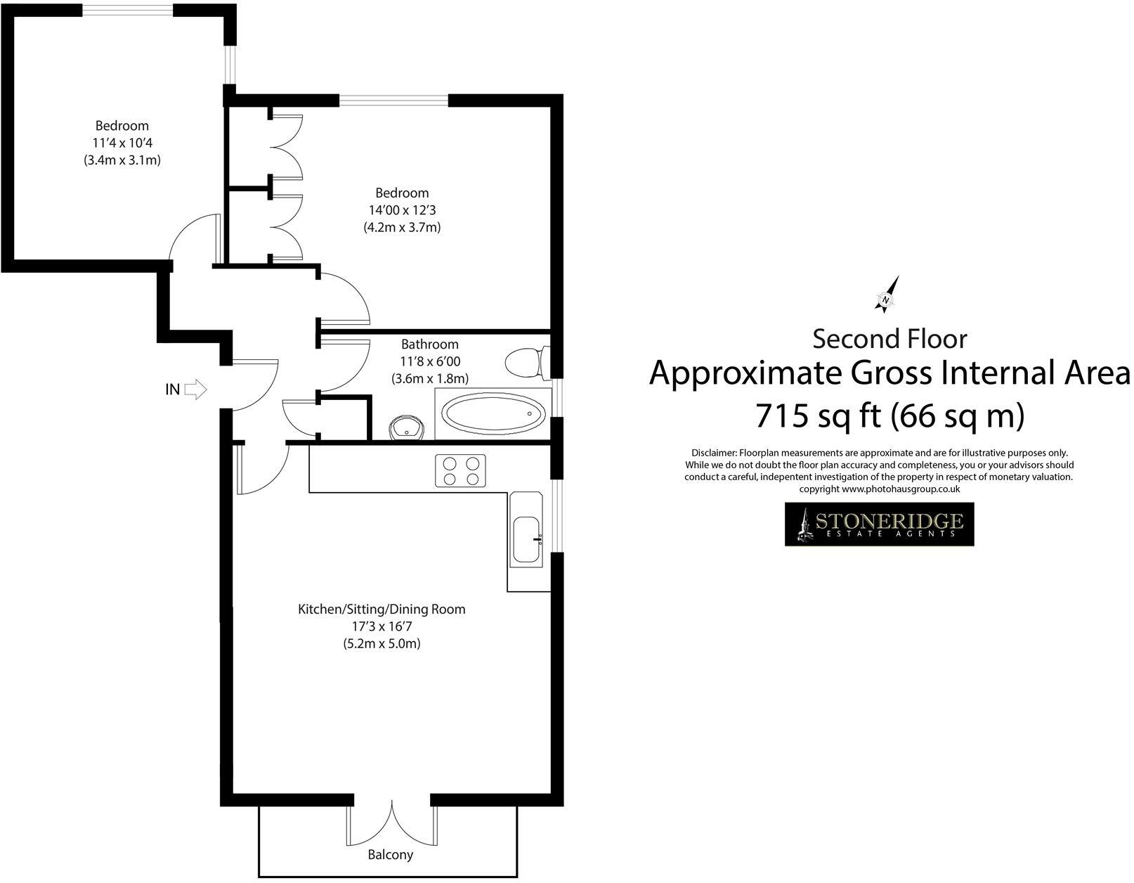Cliff Parade, Walton on the Naze floorplan