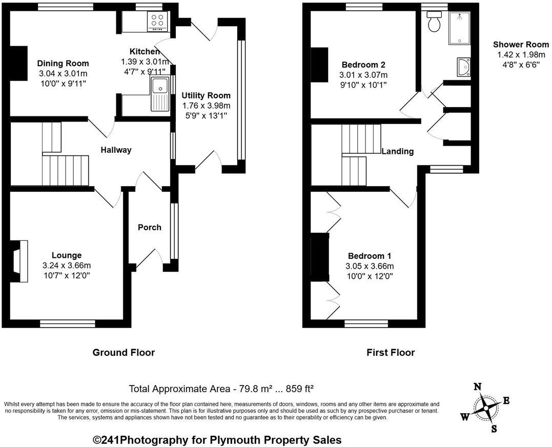 Kings Road, Higher St. Budeaux, Plymouth, PL5 2PE floorplan