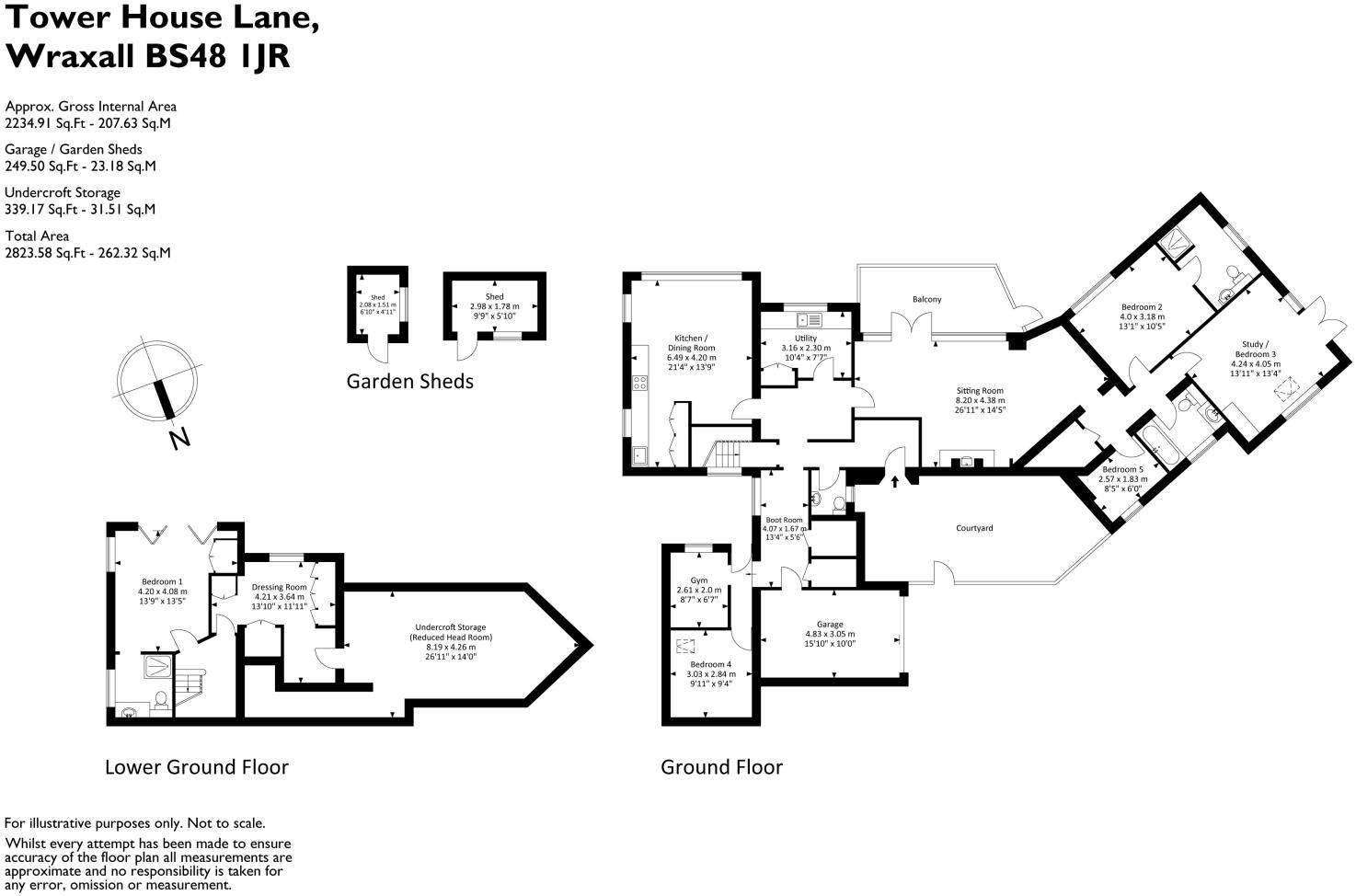 Tower House Lane, Wraxall, Bristol, Somerset, BS48 floorplan