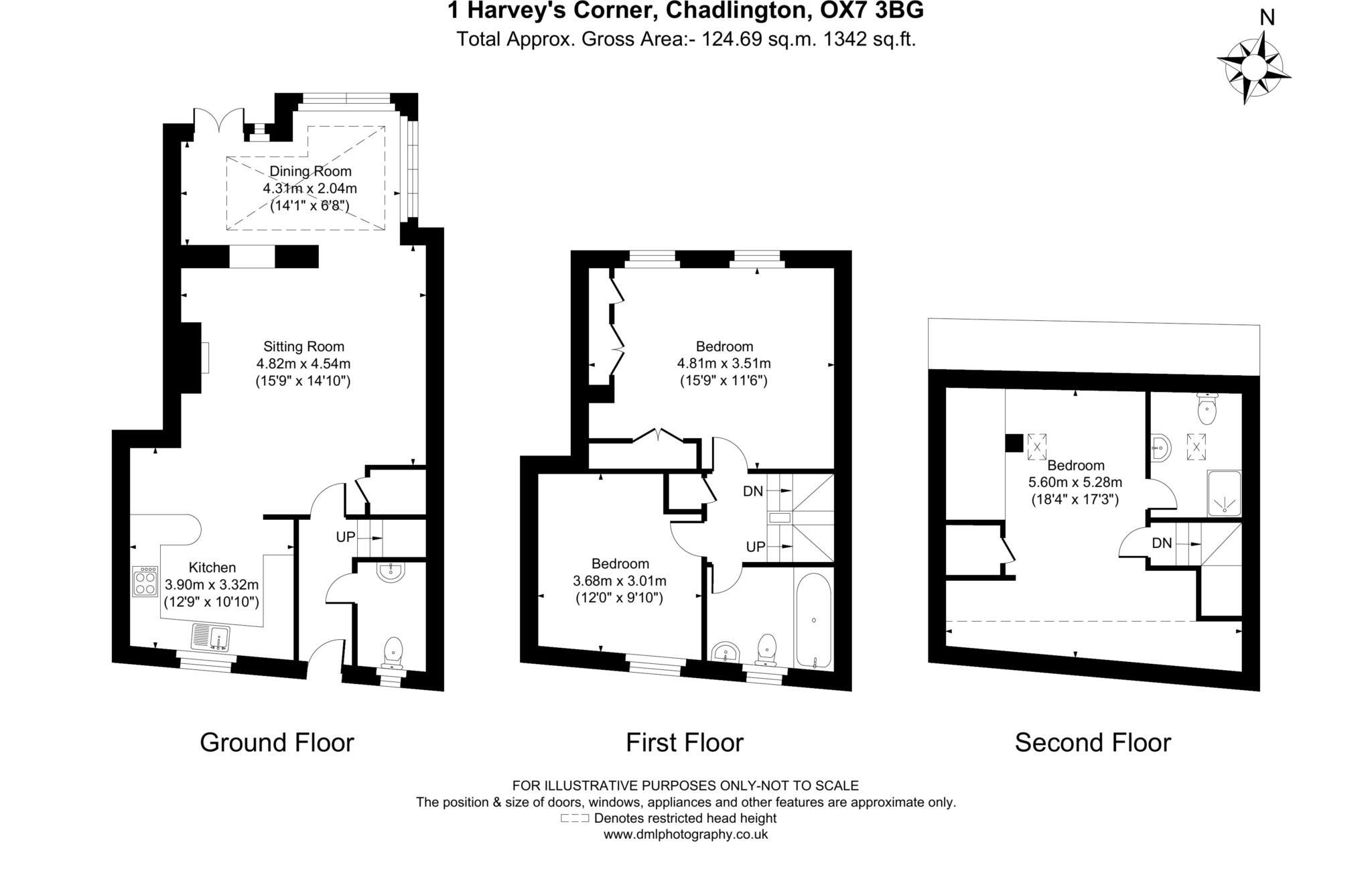 Harveys Corner, Chadlington floorplan